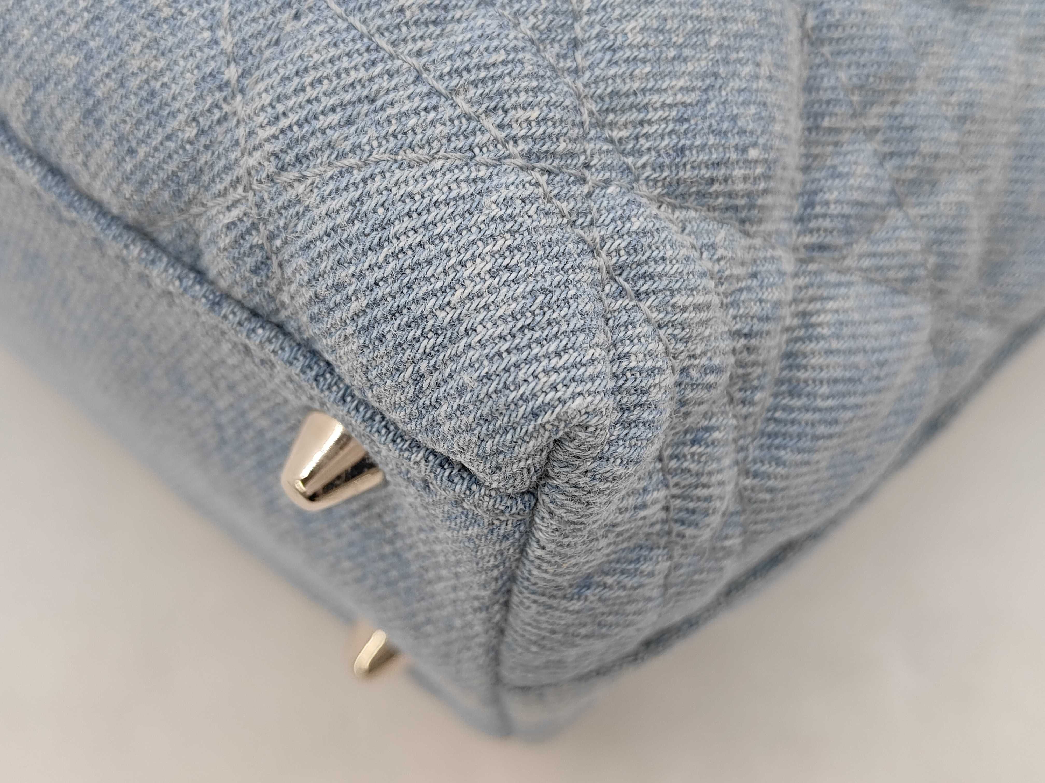 denim tote bag — view 5