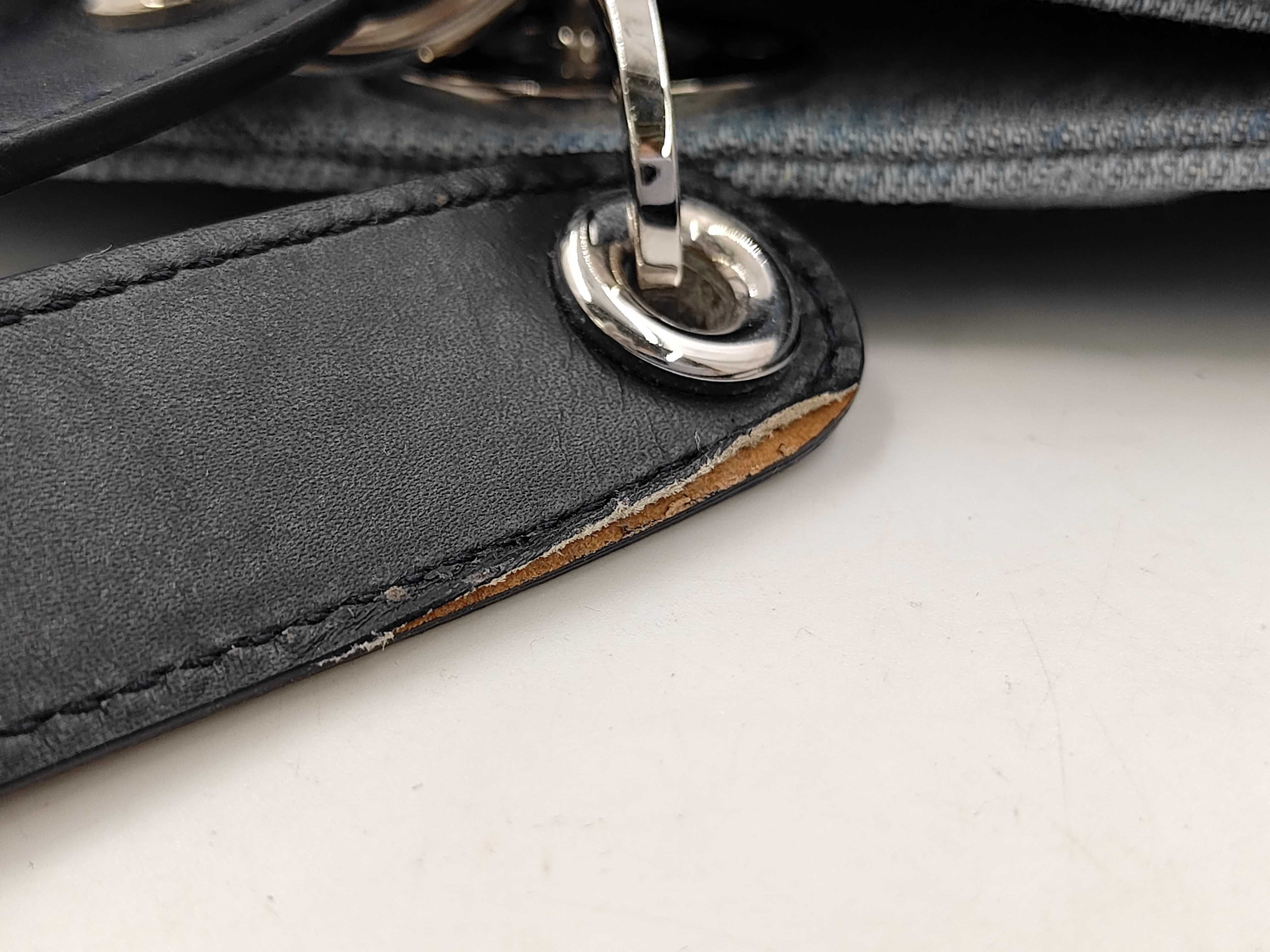 denim tote bag — view 6