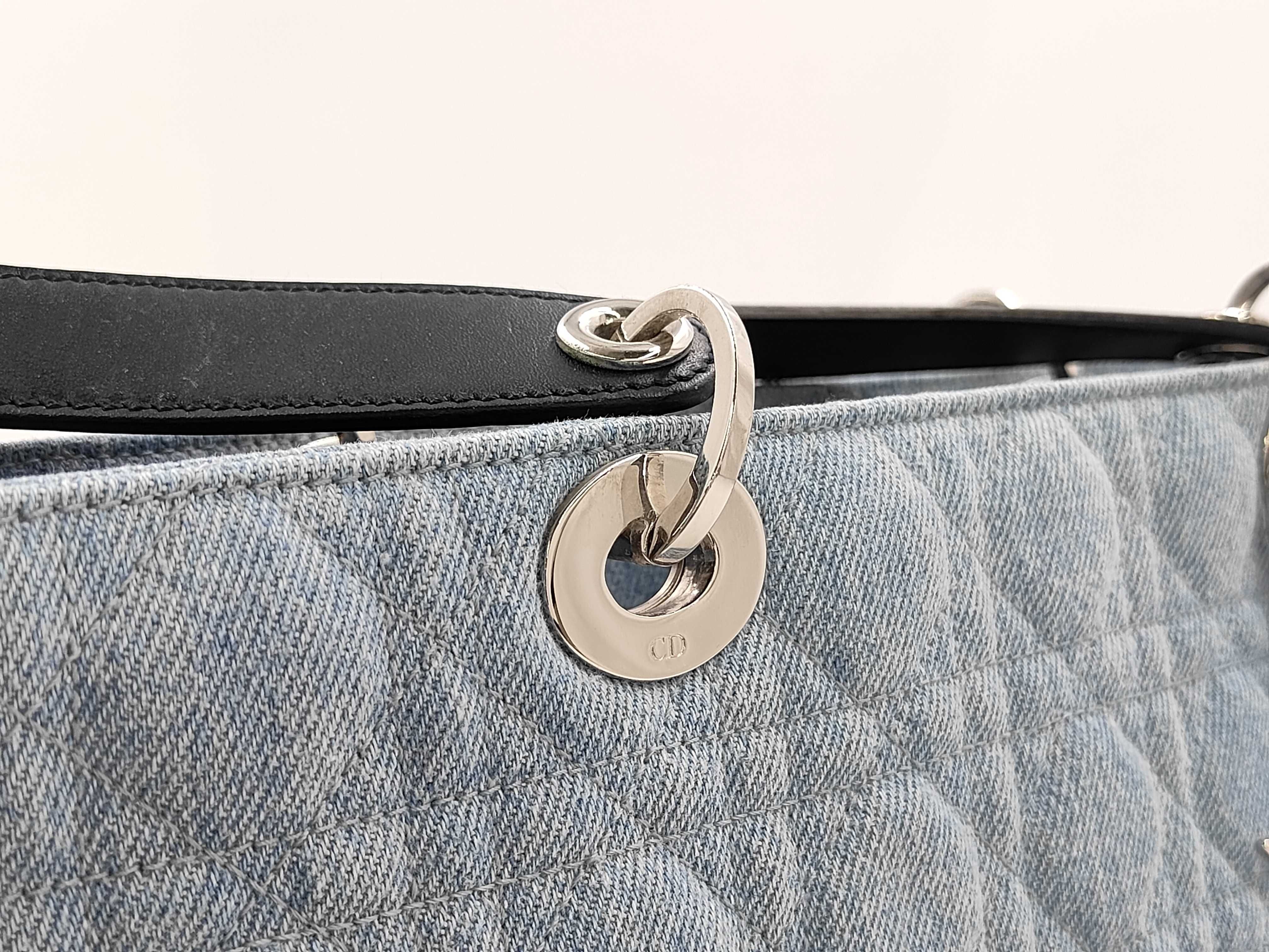denim tote bag — view 7