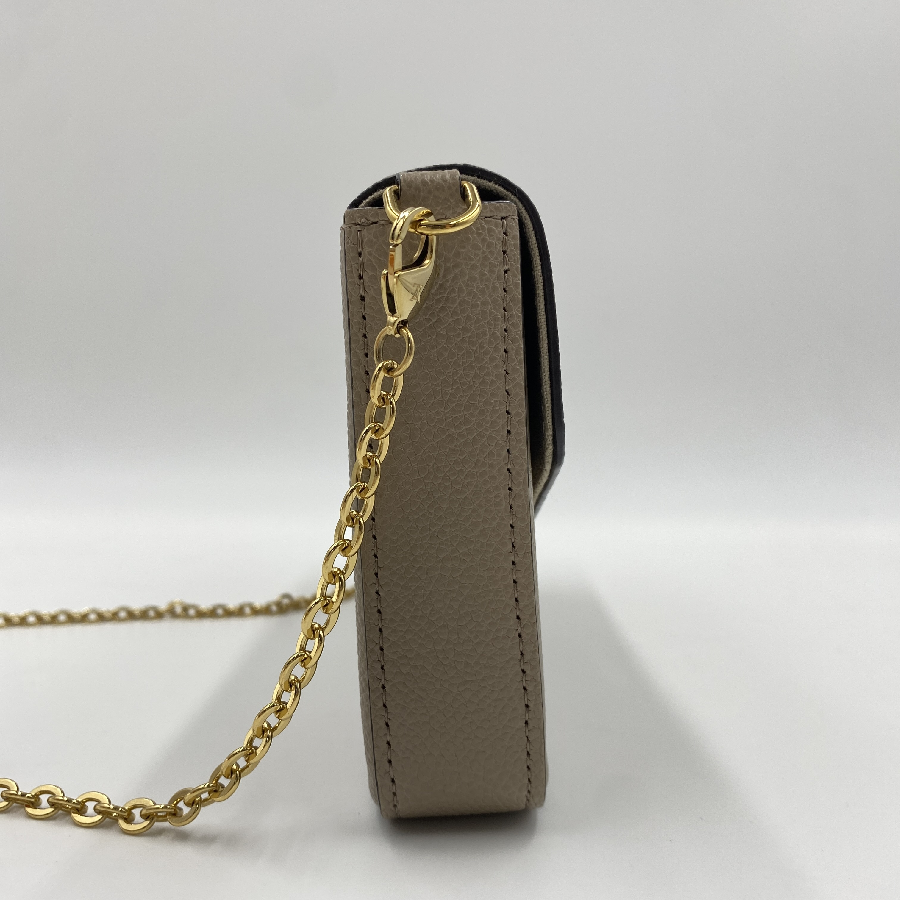 Empreinte Pochette Felicie Beige Shoulder Bag — view 4