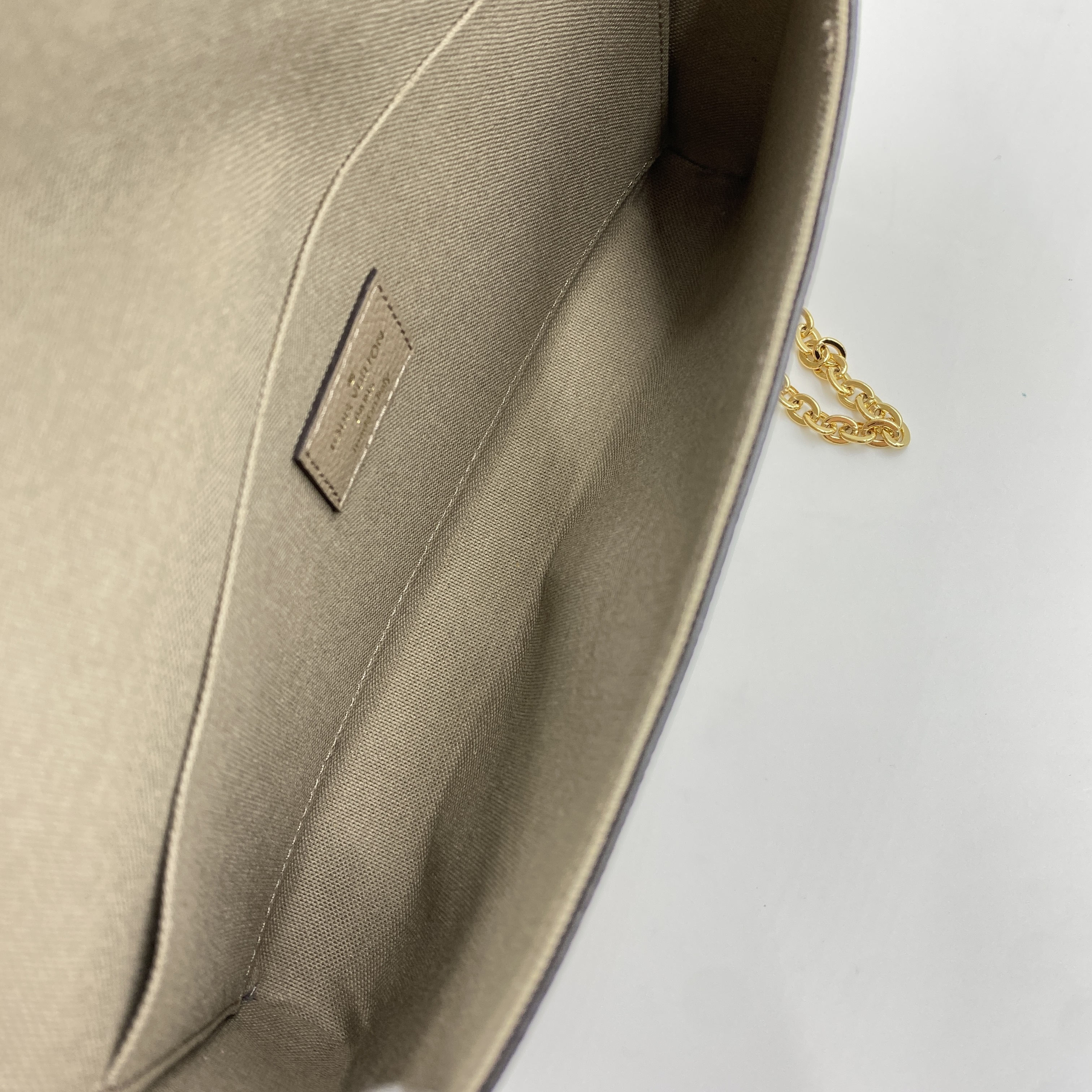 Empreinte Pochette Felicie Beige Shoulder Bag — view 7