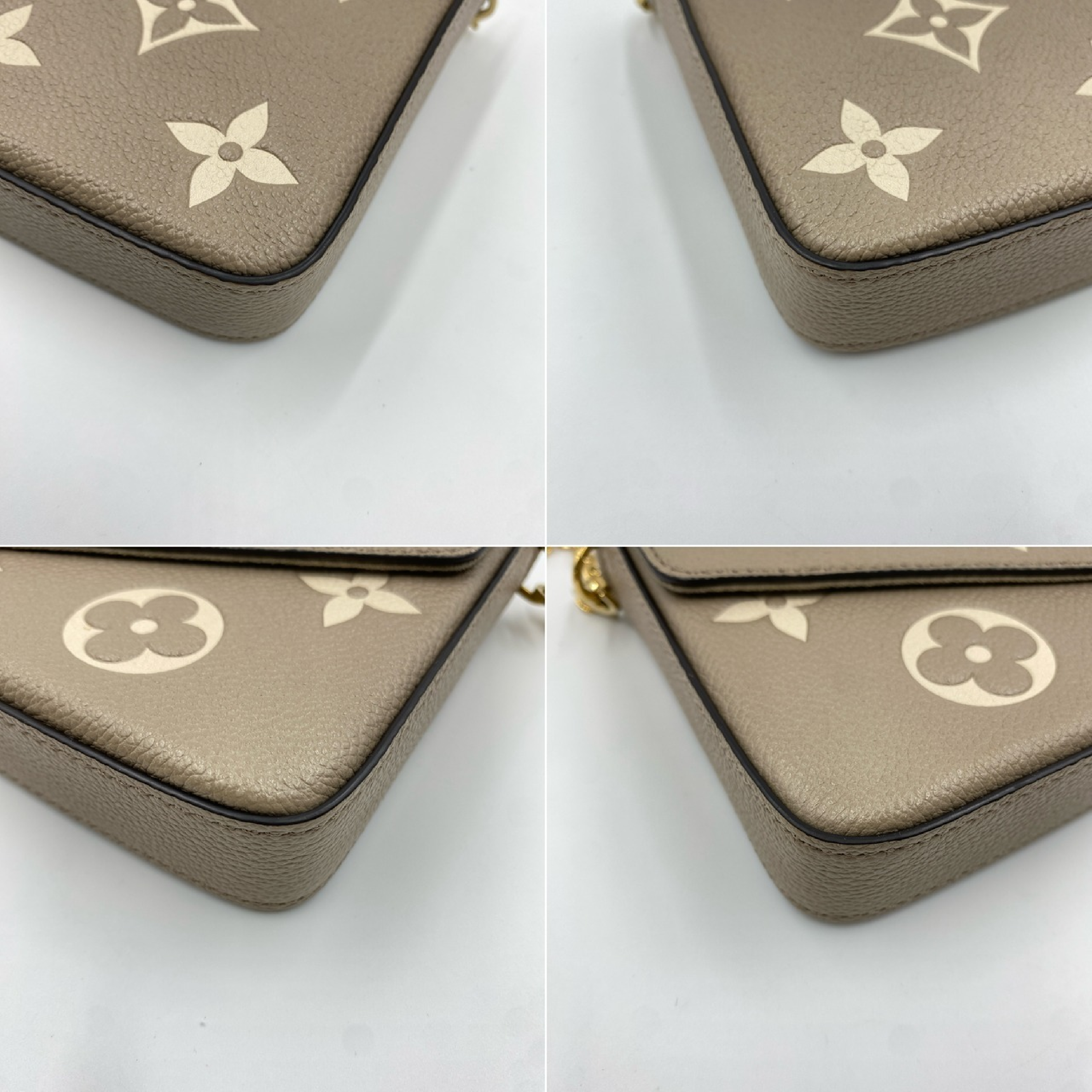 Empreinte Pochette Felicie Beige Shoulder Bag — view 10