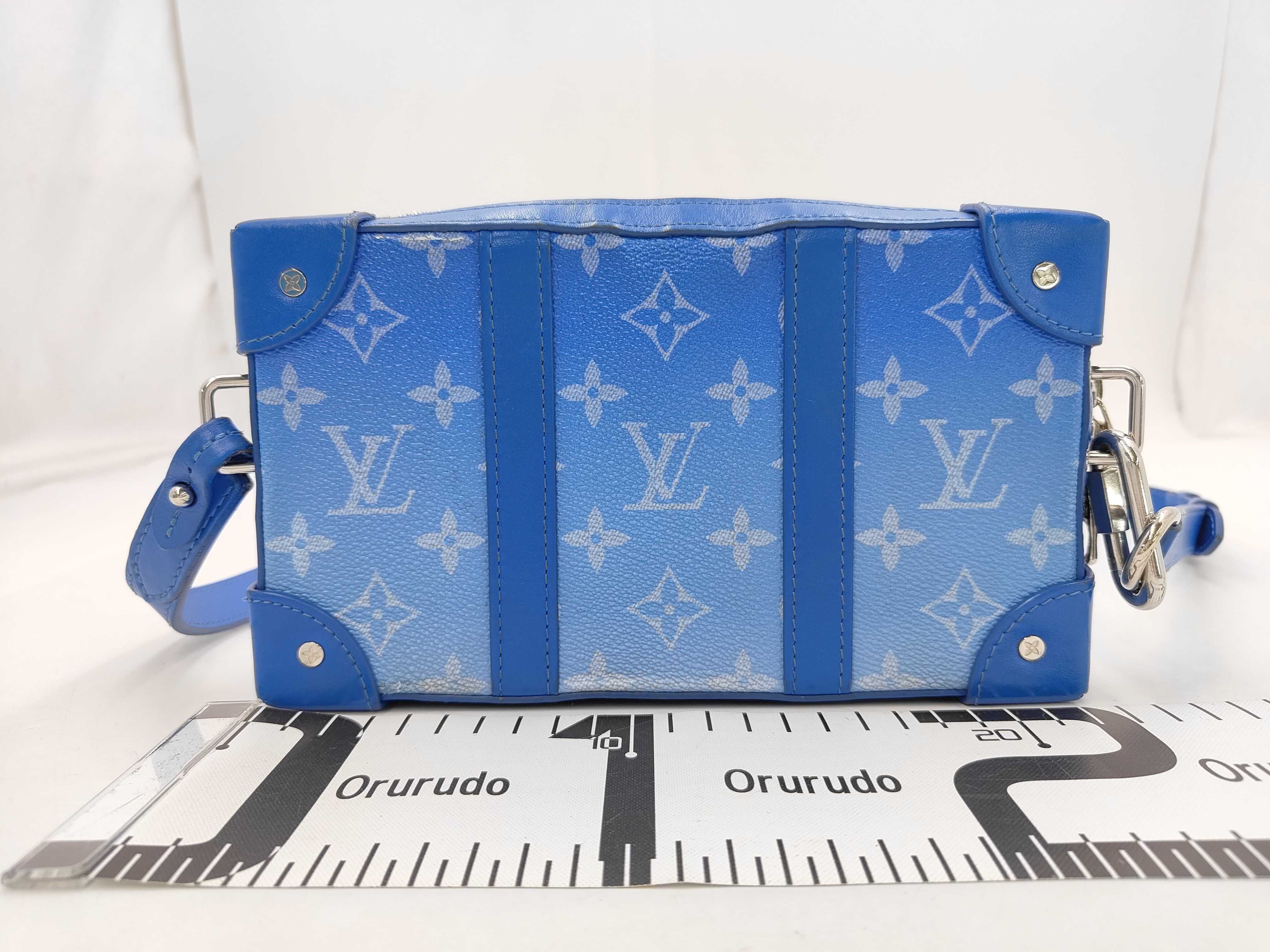 Monogram Clouds Soft Trunk Wallet M45432 TJ3260 Blue (RFID detected) — view 2