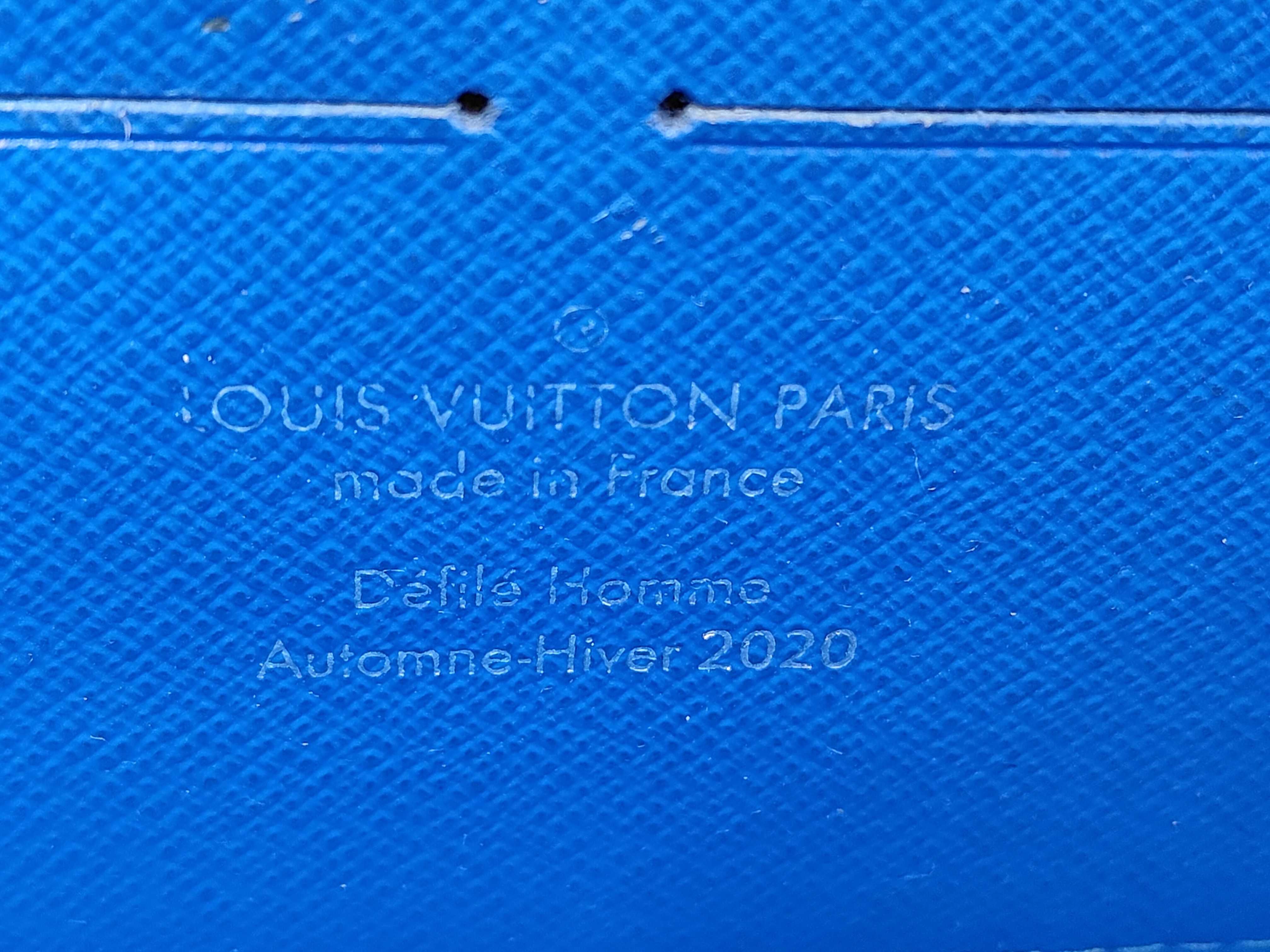 Monogram Clouds Soft Trunk Wallet M45432 TJ3260 Blue (RFID detected) — view 13