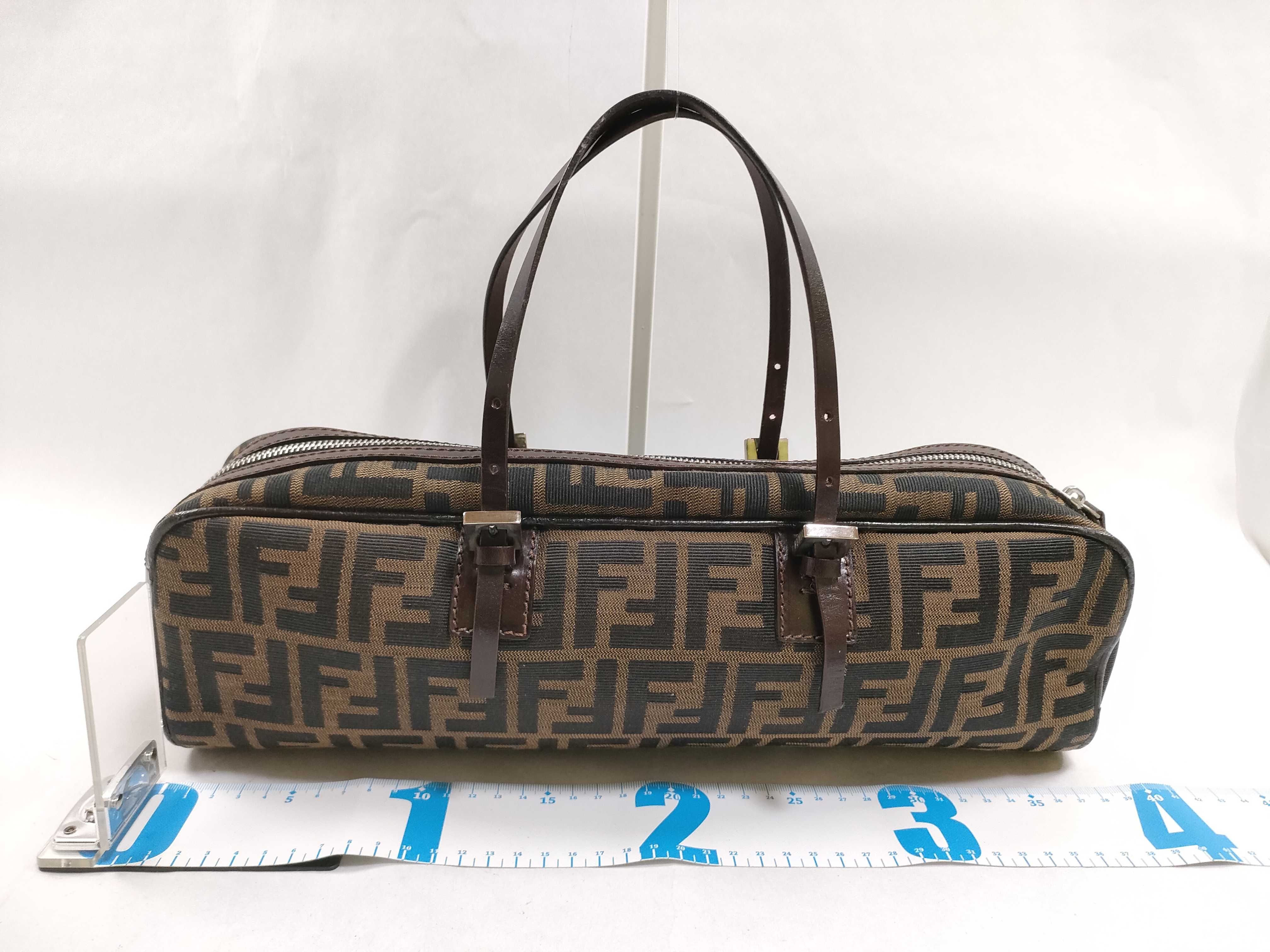 Zucca pattern Fendi Zucca handbag — view 2