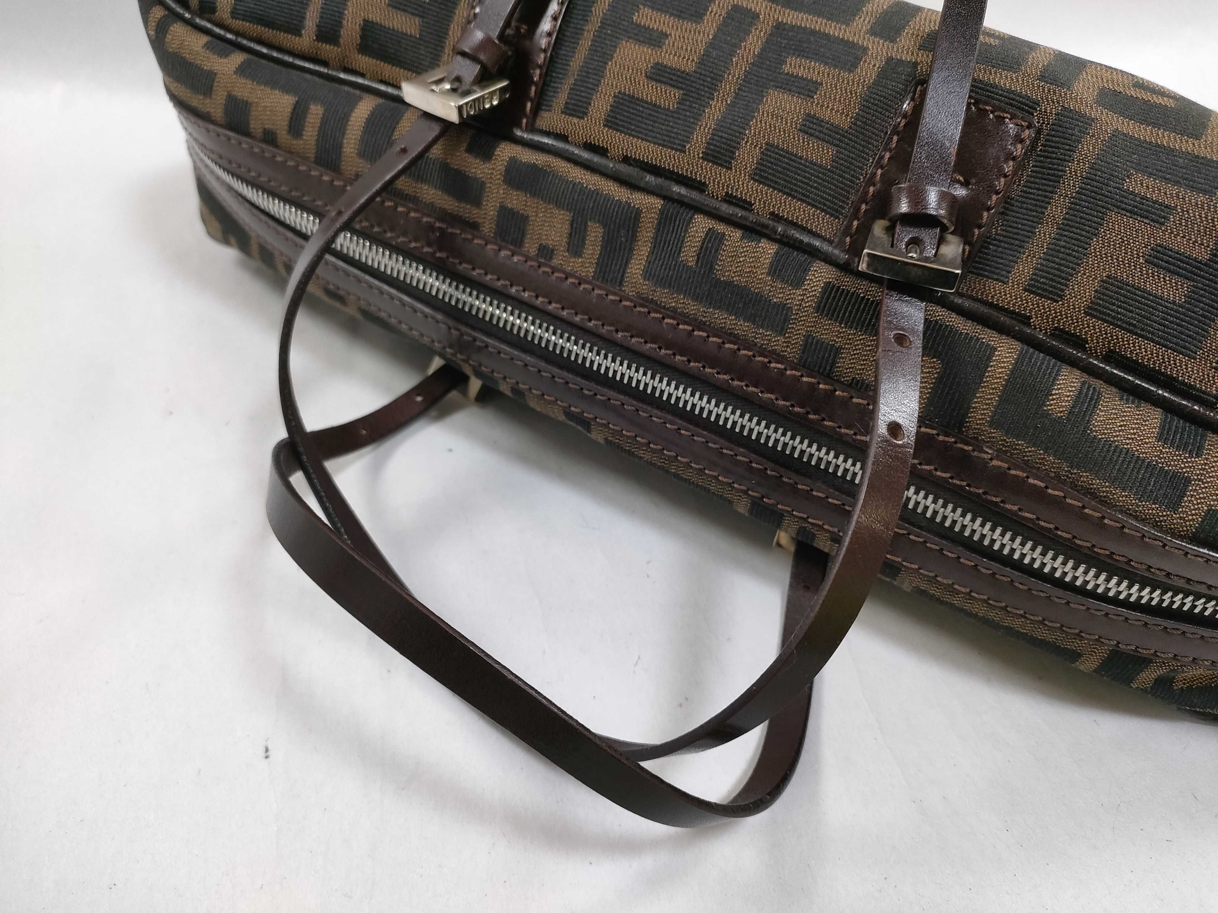 Zucca pattern Fendi Zucca handbag — view 3