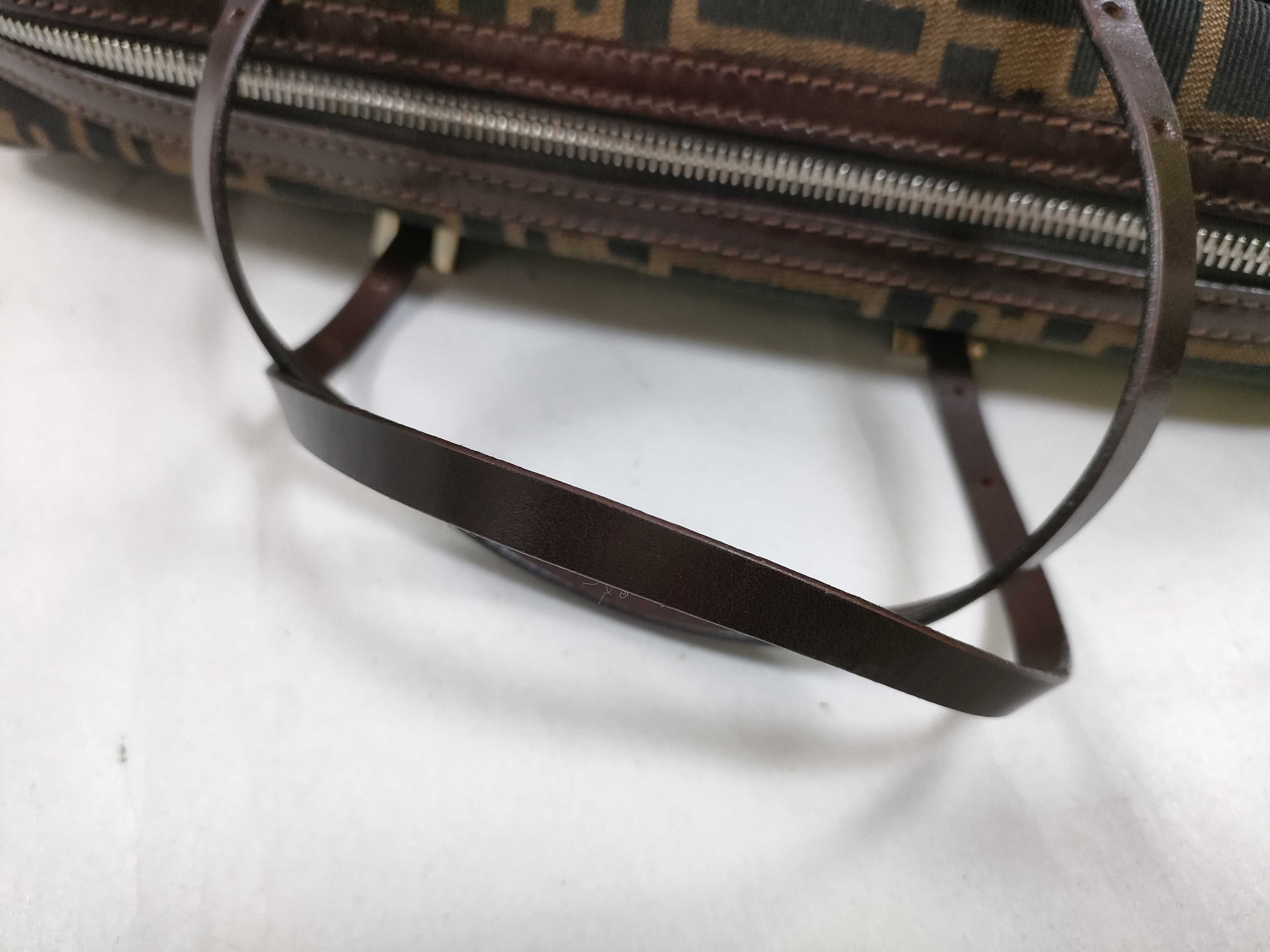 Zucca pattern Fendi Zucca handbag — view 4