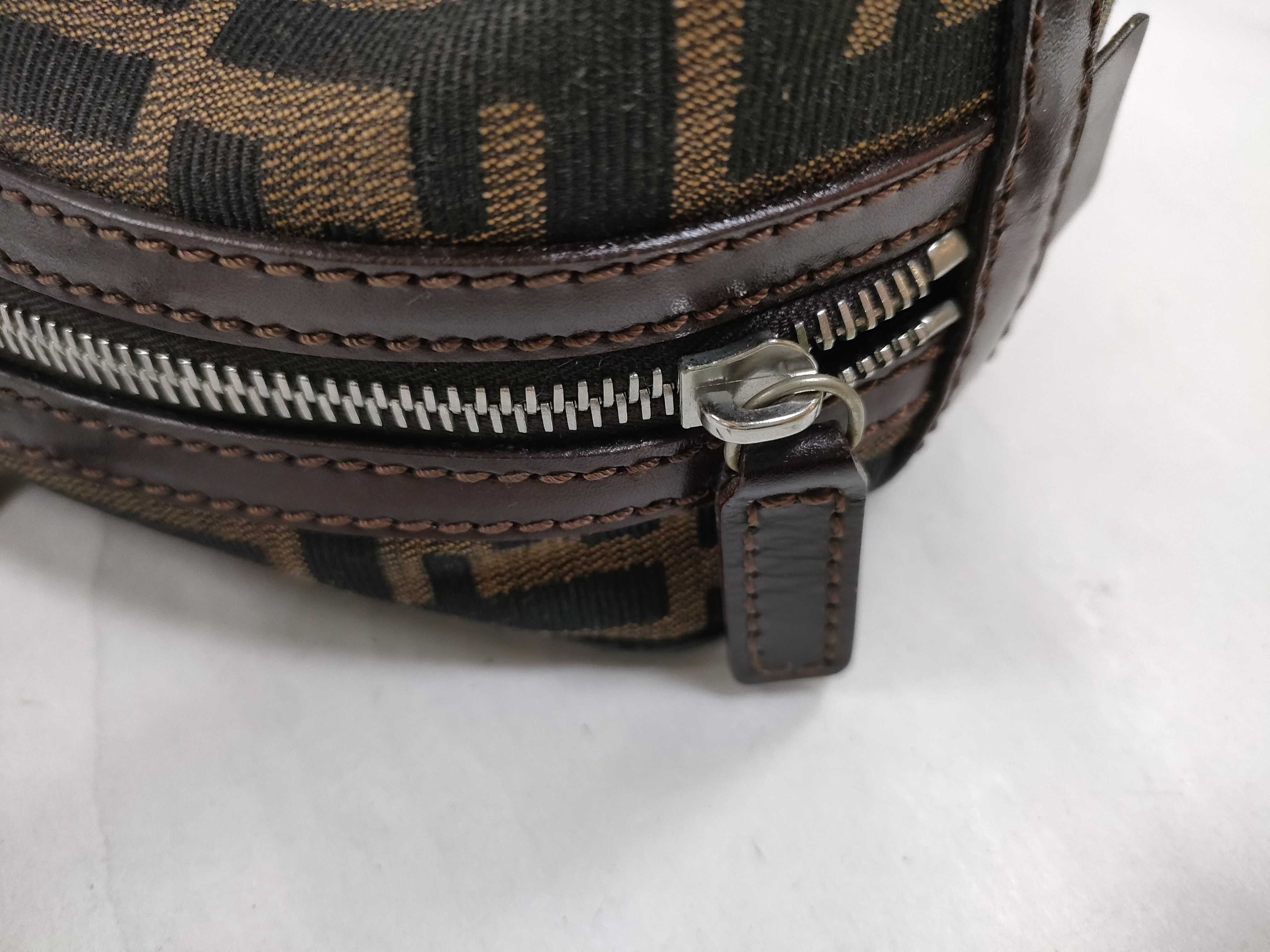 Zucca pattern Fendi Zucca handbag — view 7