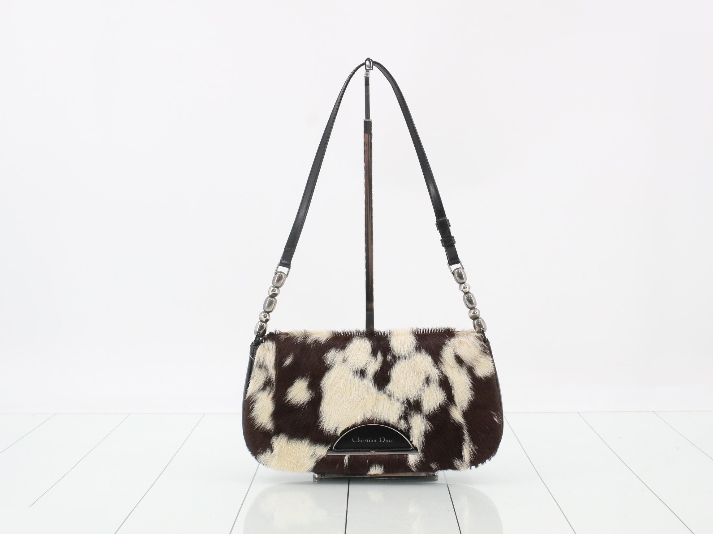 Other lines: Bags & Shoulder Bags - Maris Pearl - Brown & White
