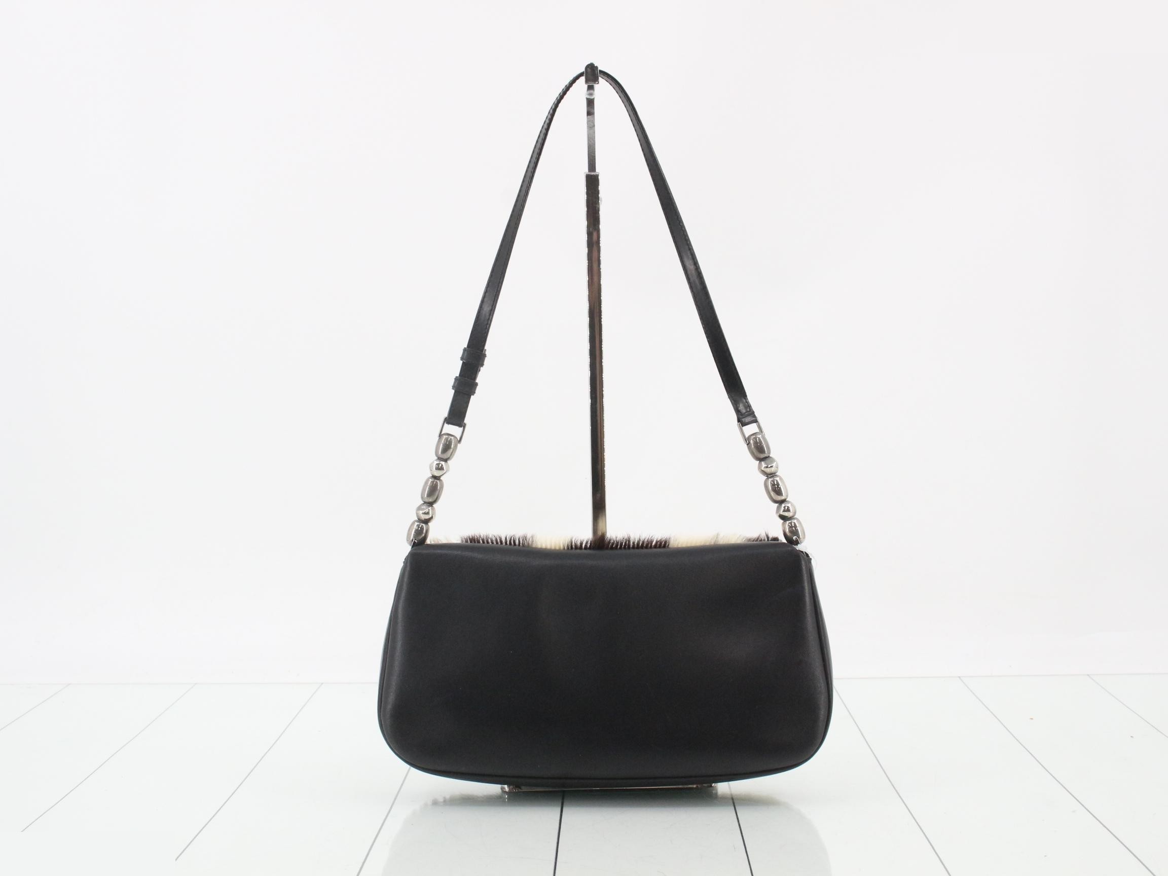 Other lines: Bags & Shoulder Bags - Maris Pearl - Brown & White — view 2