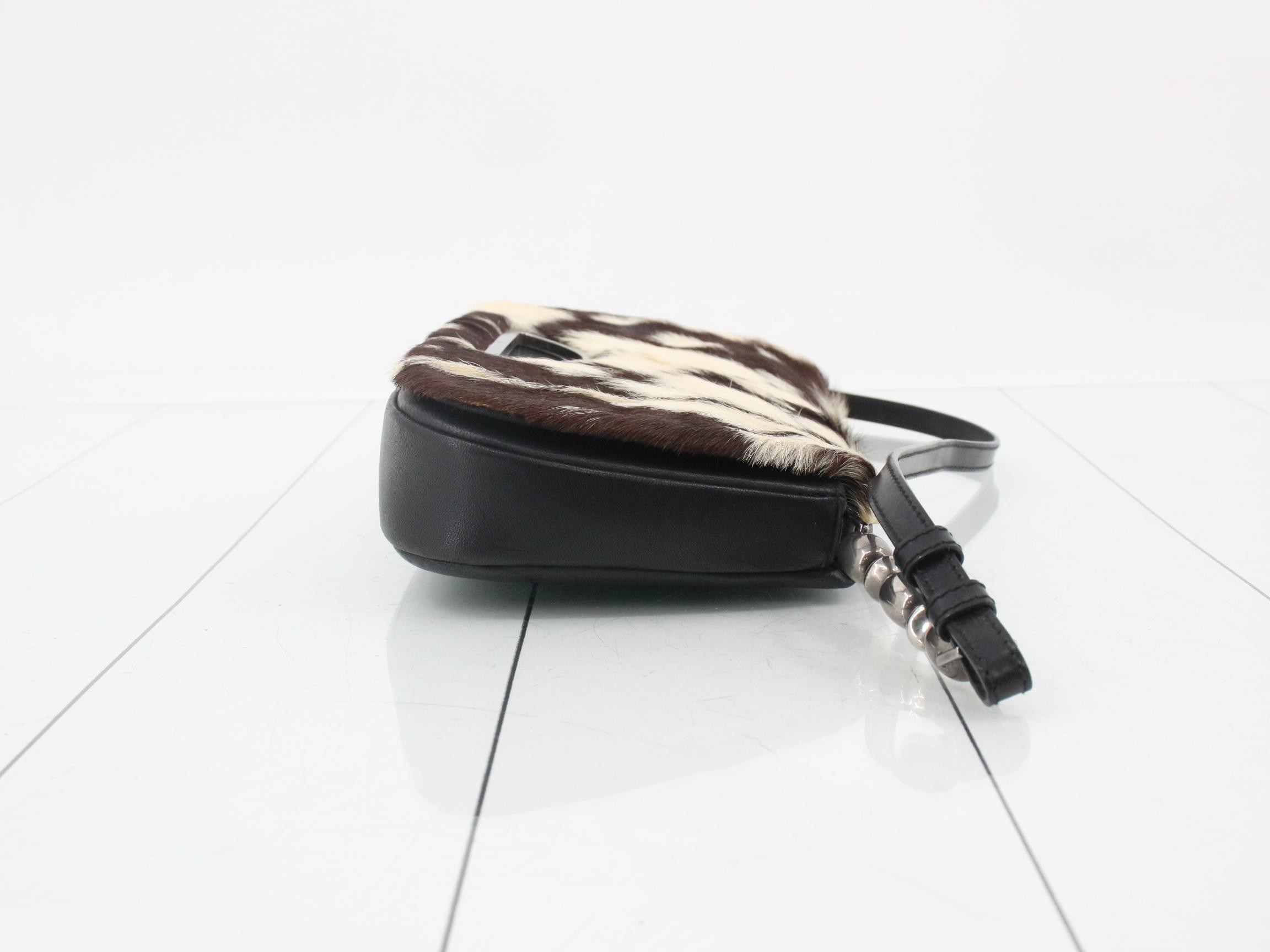 Other lines: Bags & Shoulder Bags - Maris Pearl - Brown & White — view 3