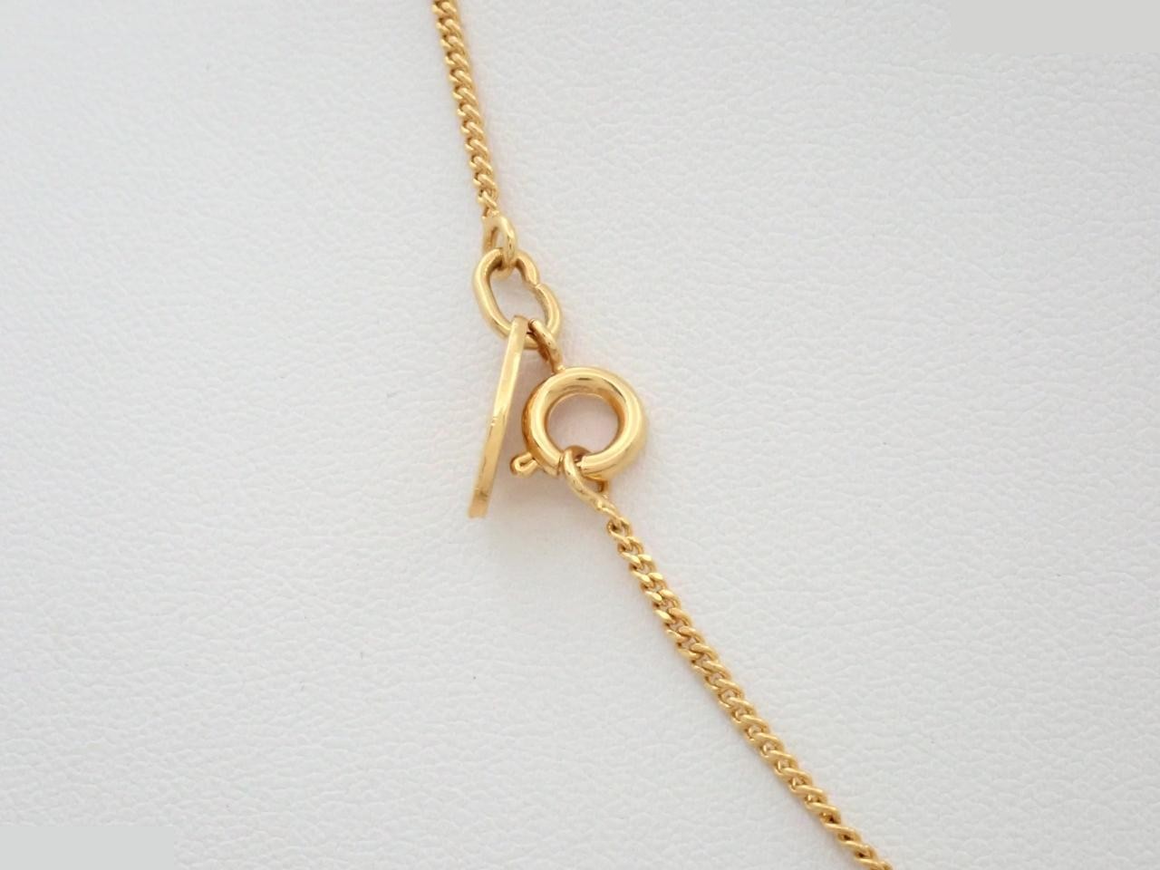 Coco Mark Rhinestone Necklace, Neck Circumference Approx. 44cm — view 2