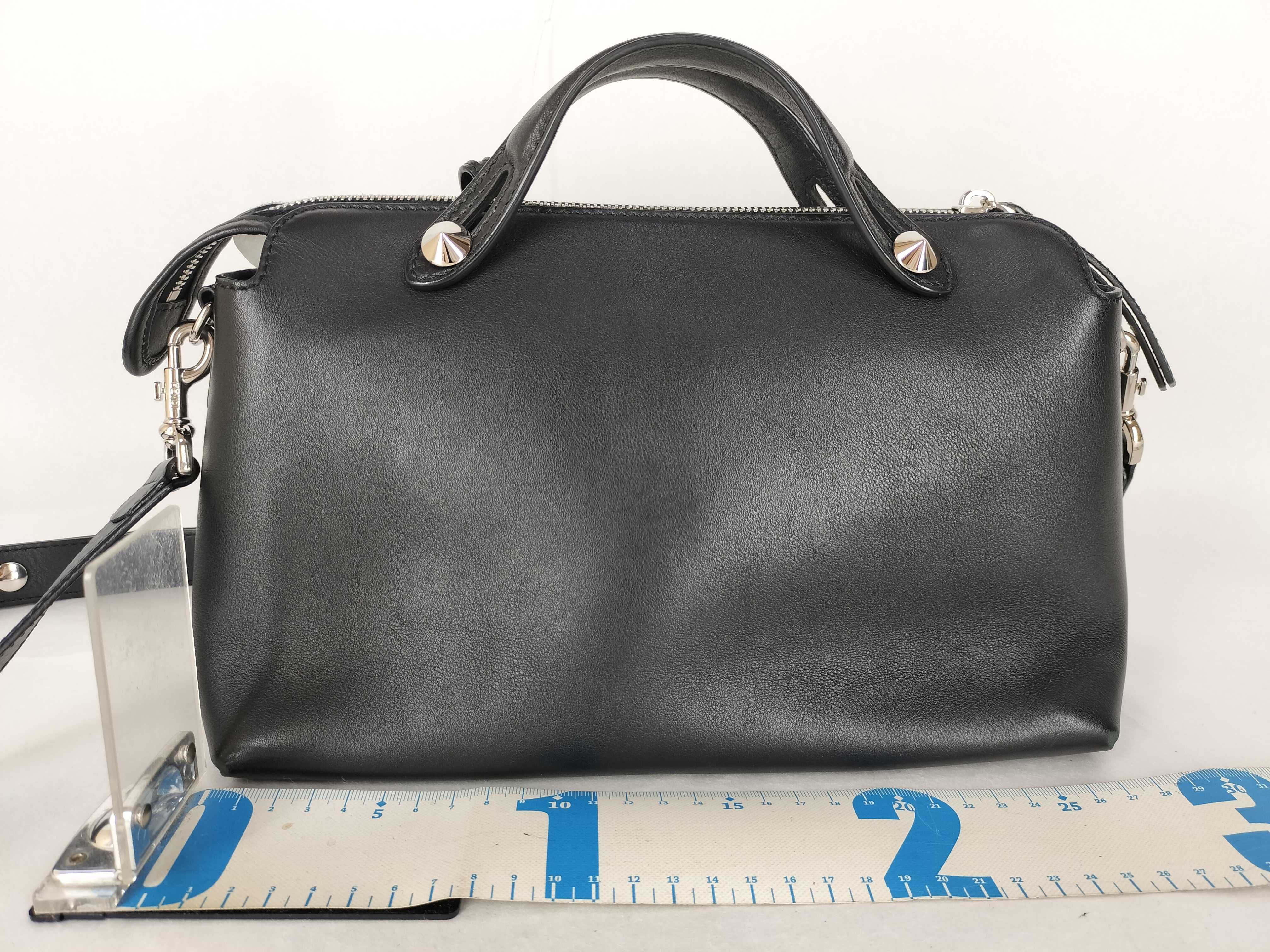 By The Way Medium Leather 2-Way Handbag, Black, 8BL124 (Handbag) — view 2