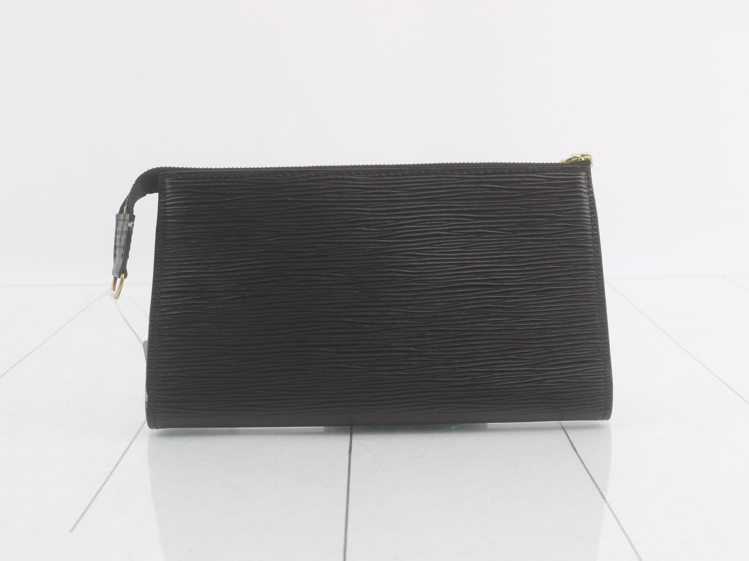 Epi Pochette Accessoires Noir Accessory Pouch — view 2