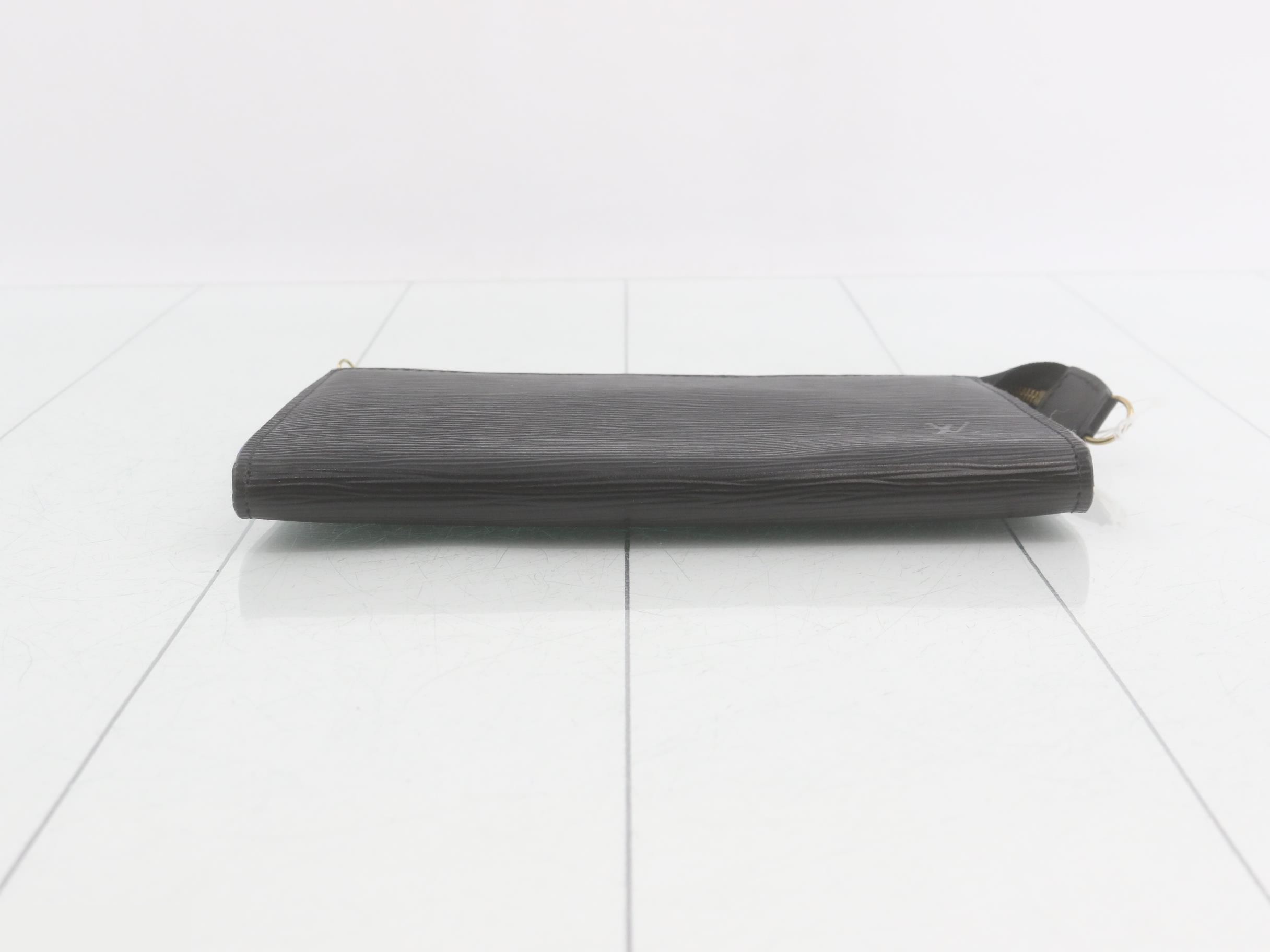 Epi Pochette Accessoires Noir Accessory Pouch — view 3