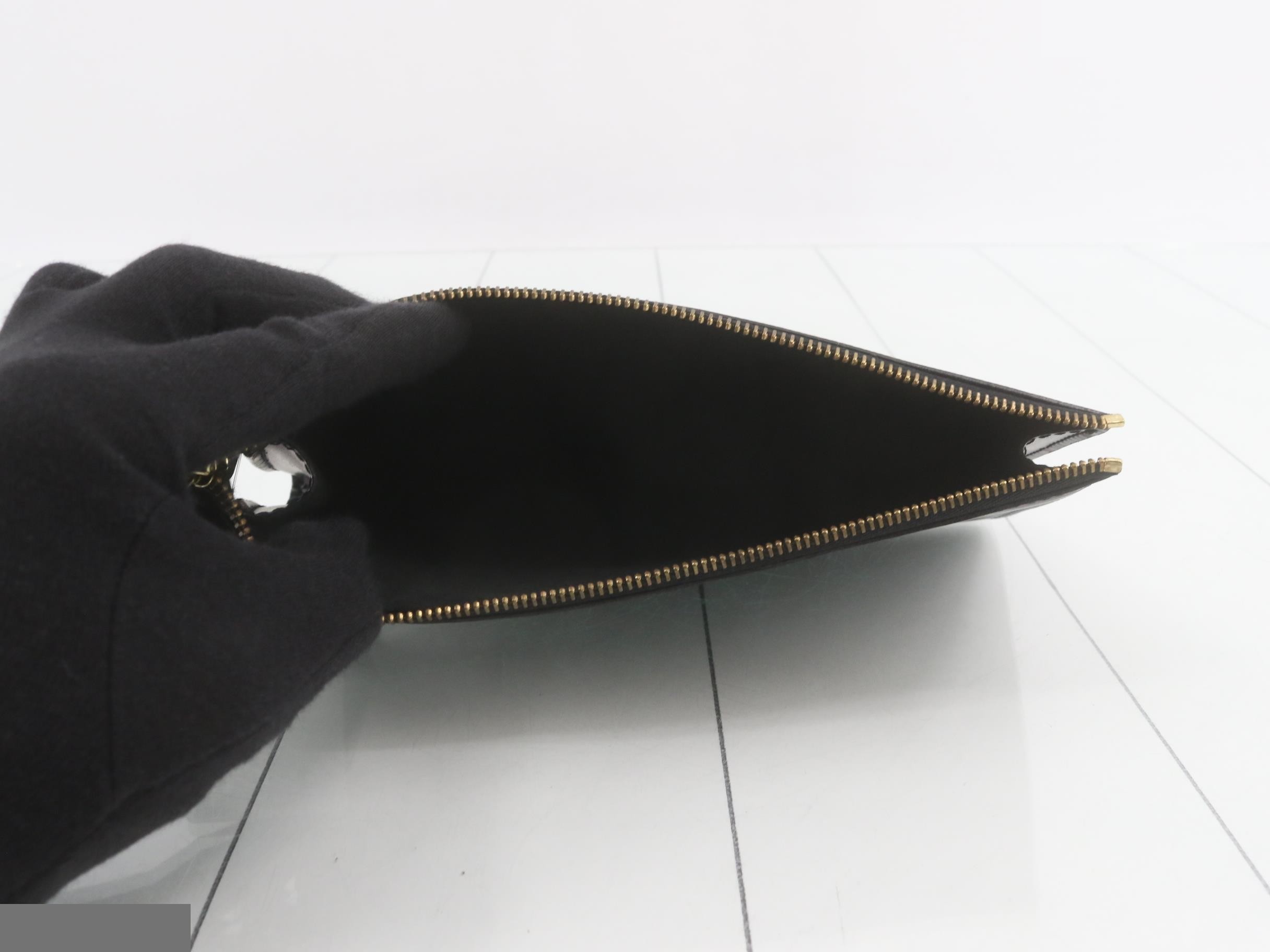 Epi Pochette Accessoires Noir Accessory Pouch — view 4