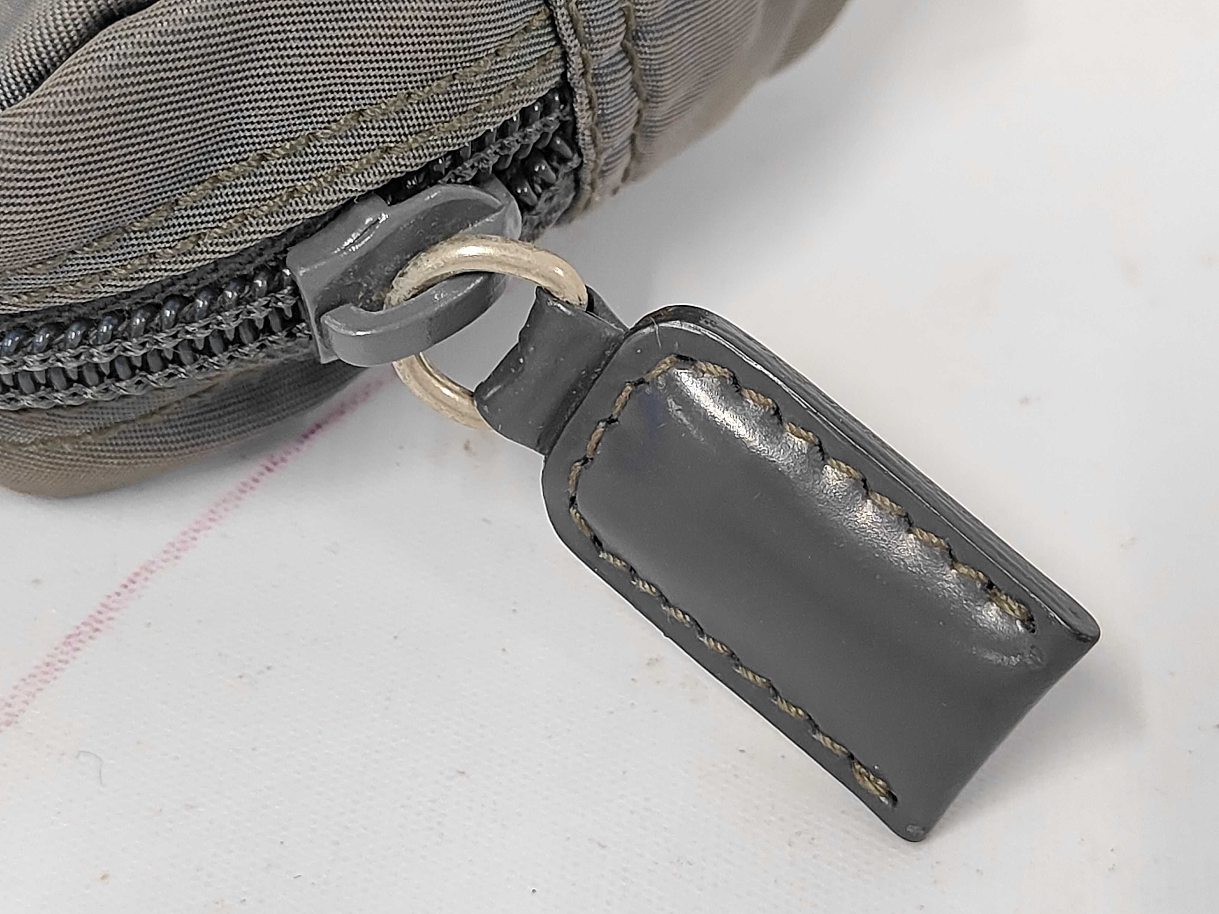 Nylon Mini Pouch with Triangle Logo, Other Accessories — view 3