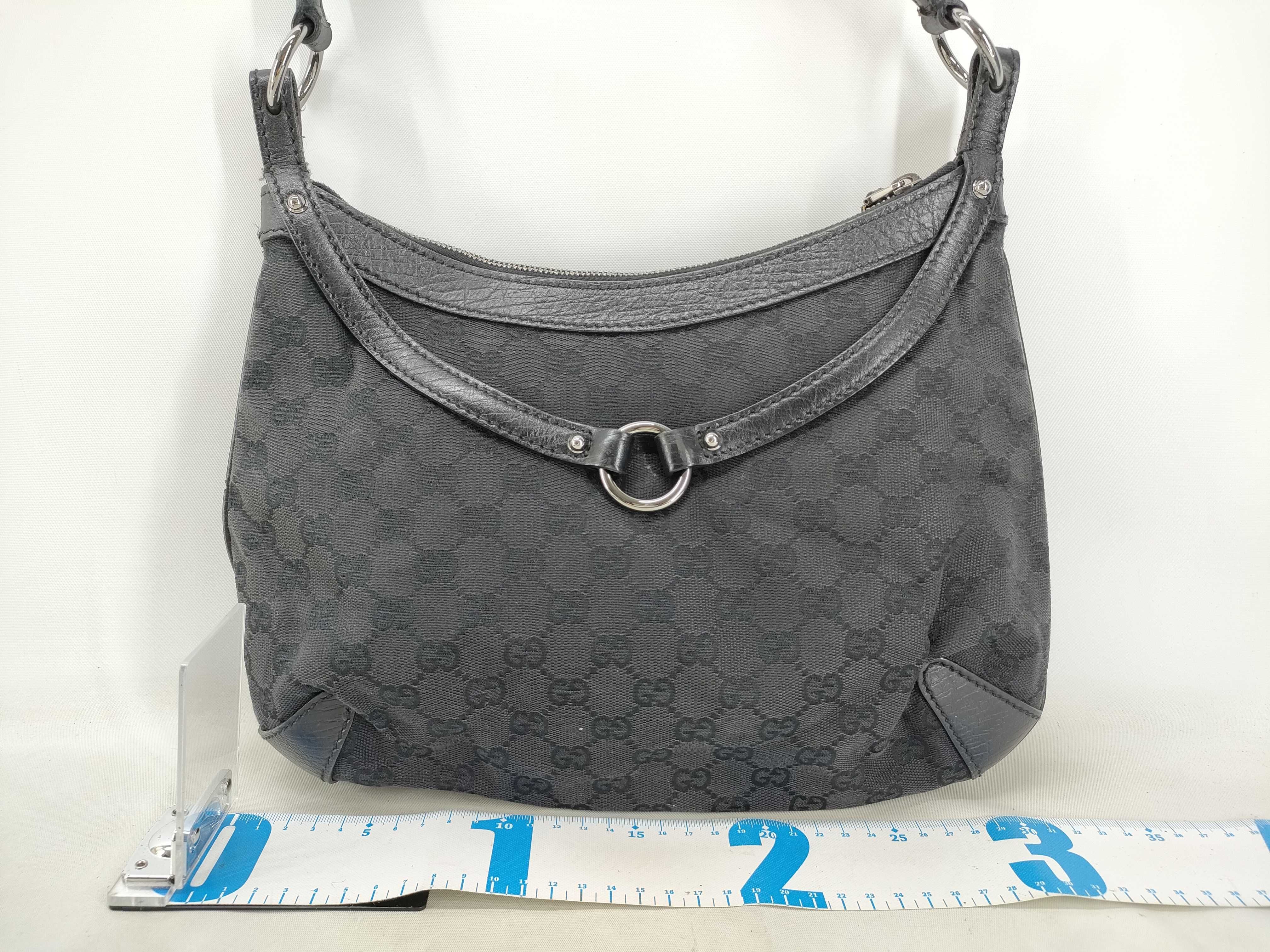 GG Canvas Horsebit Hobo One-Shoulder Bag — view 2