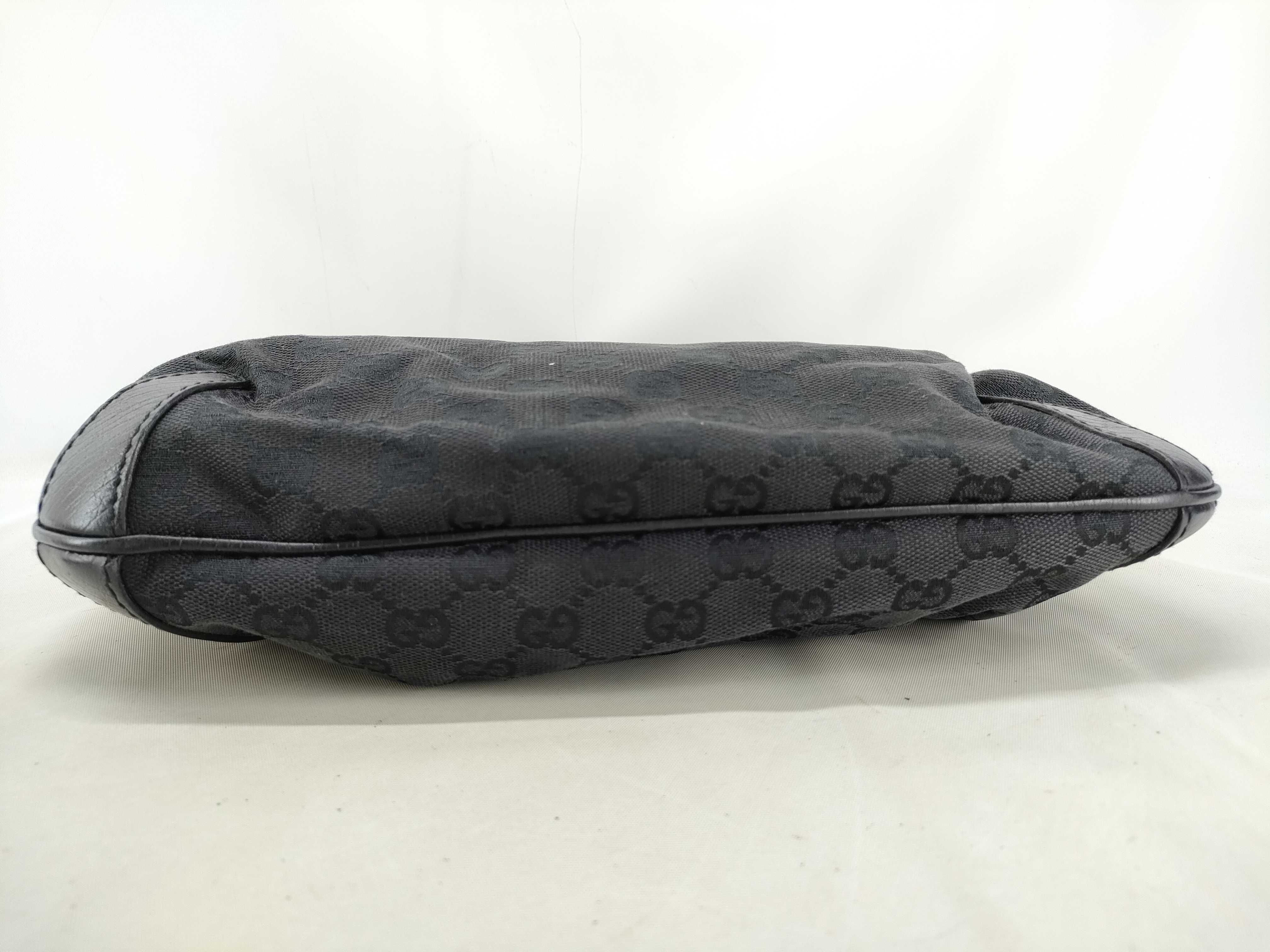 GG Canvas Horsebit Hobo One-Shoulder Bag — view 3
