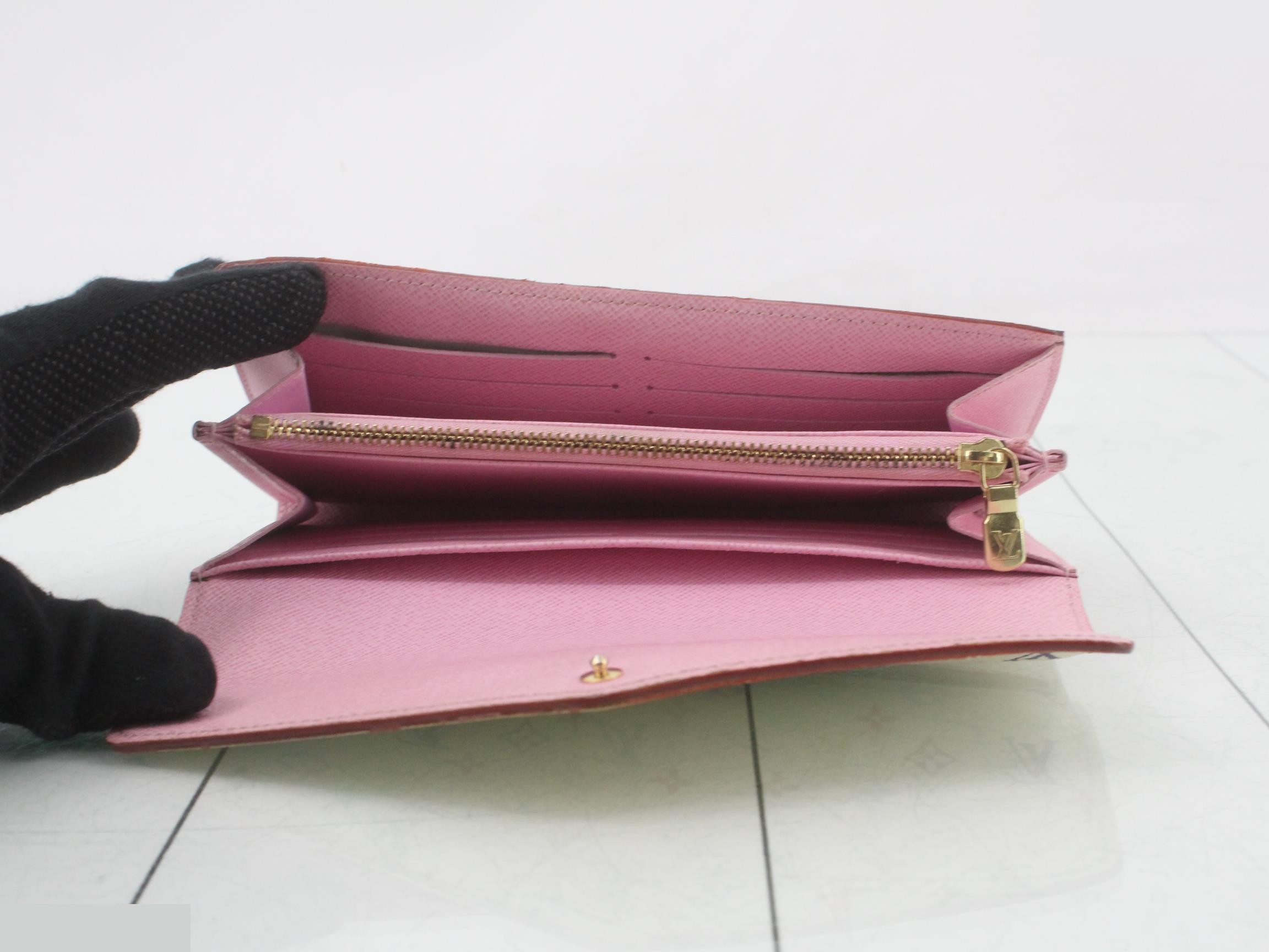 M60667 LV Multicolor Portefeuille Sarah Blanc Rich — view 4