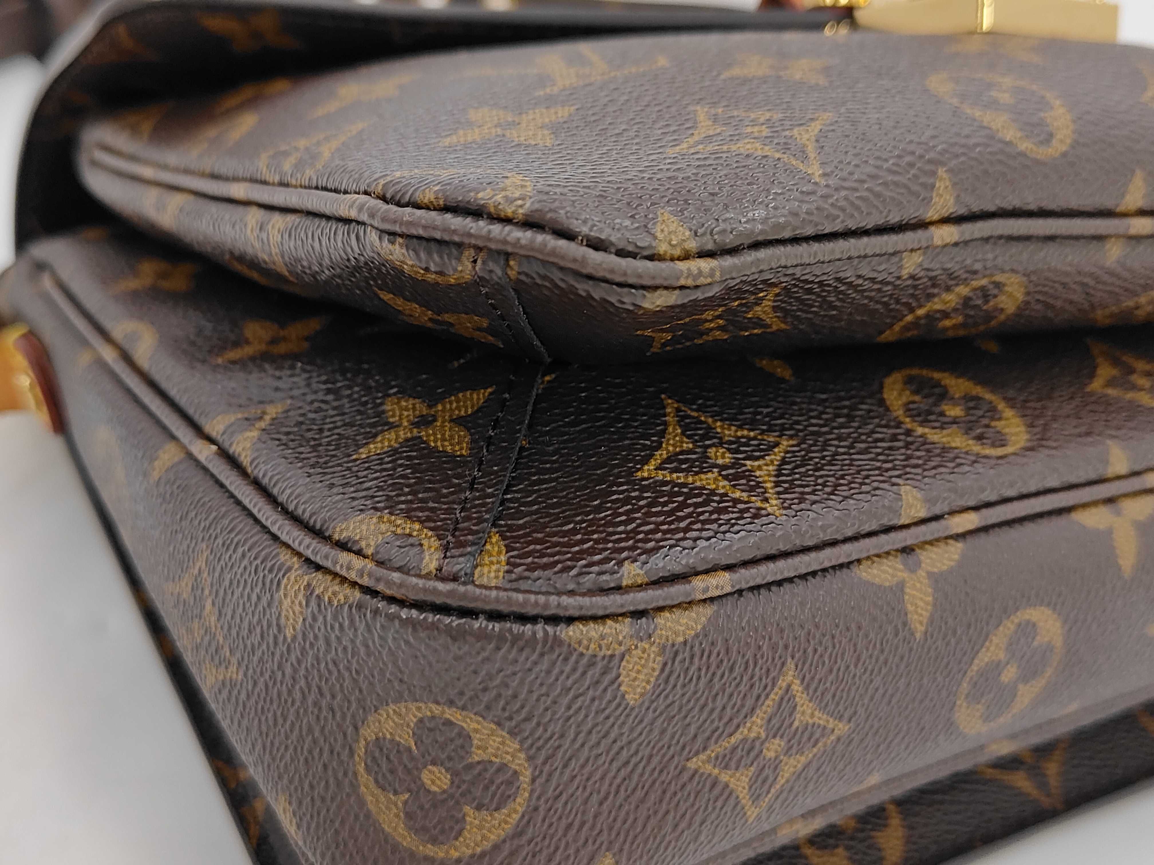 Monogram Pochette Metis MM M44875 DU0186 Shoulder Bag with Strap — view 4