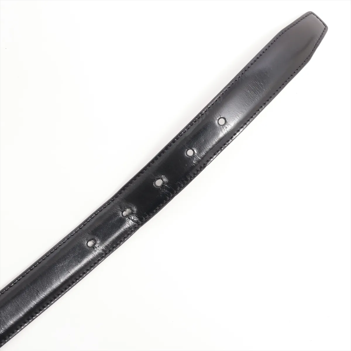 Triomphe Belt 75 Leather Black — view 3