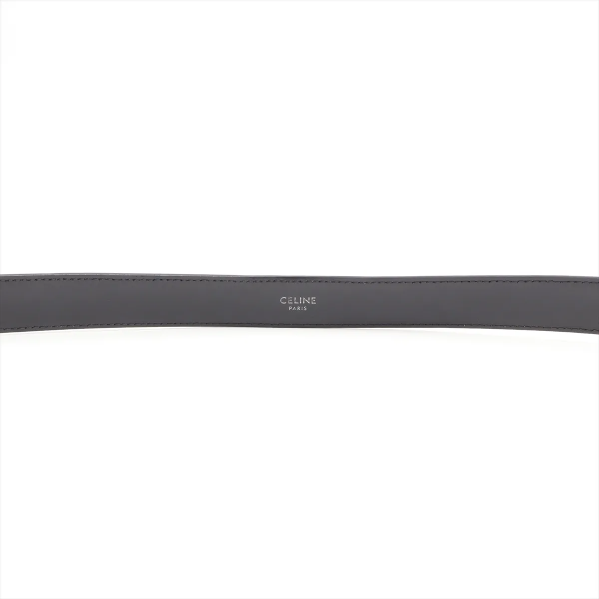 Triomphe Belt 75 Leather Black — view 4