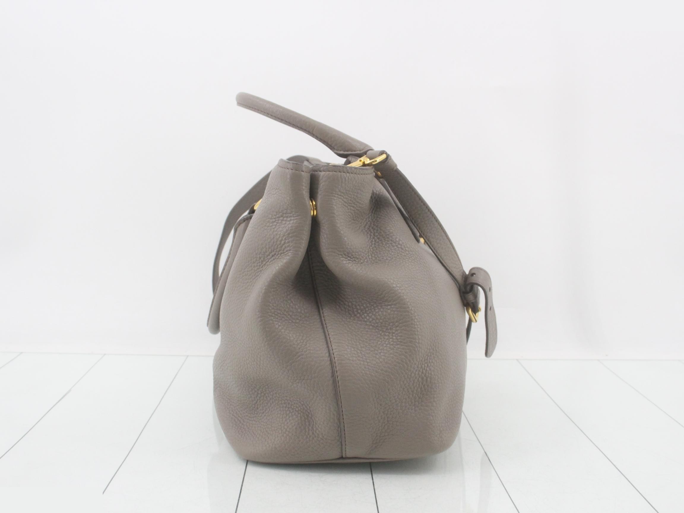 Vitello Daino Leather 2-Way Shoulder — view 4
