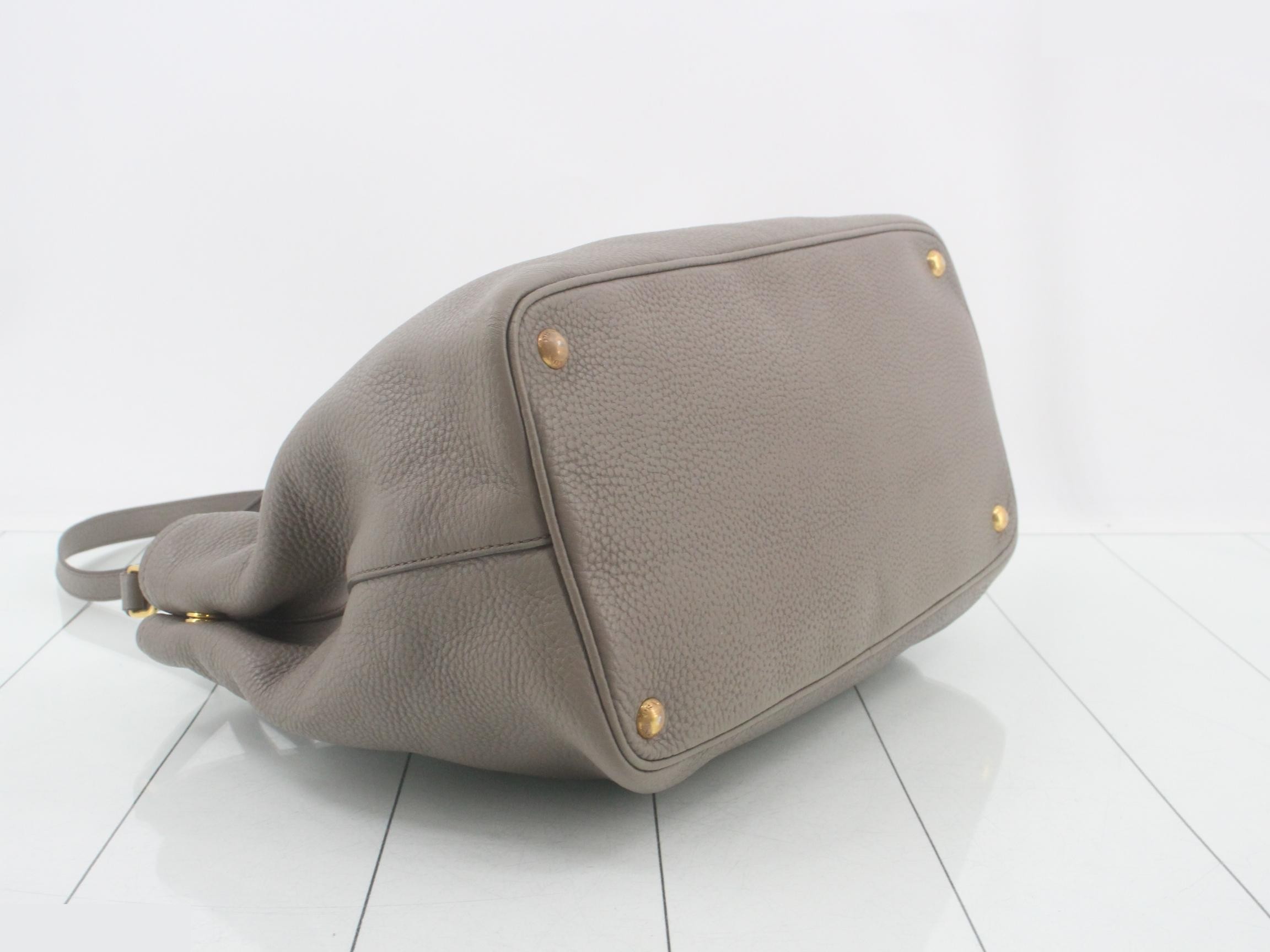 Vitello Daino Leather 2-Way Shoulder — view 5