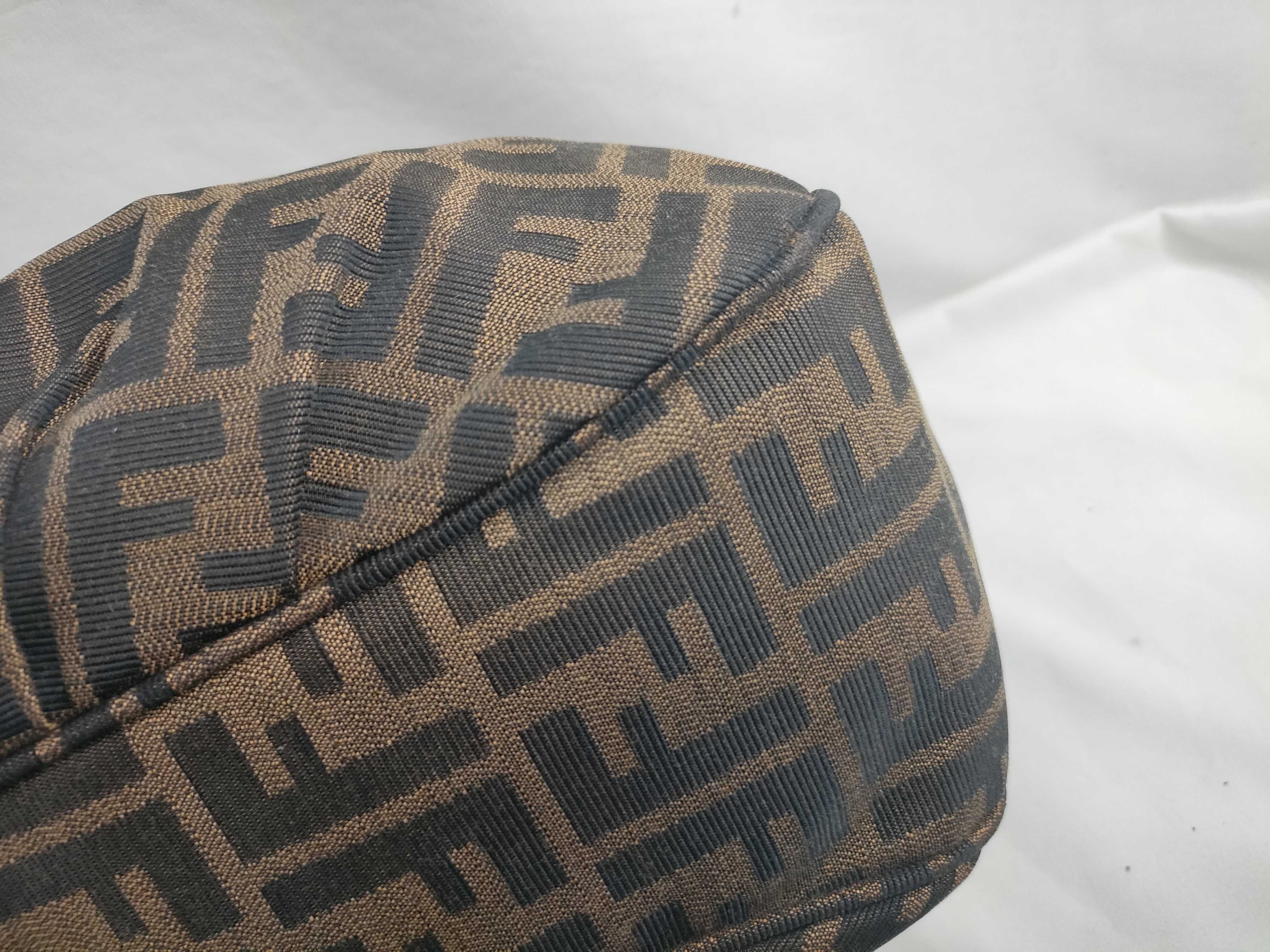 Zucca pattern Fendi Zucca Mia chain shoulder bag brown shoulder bag — view 5