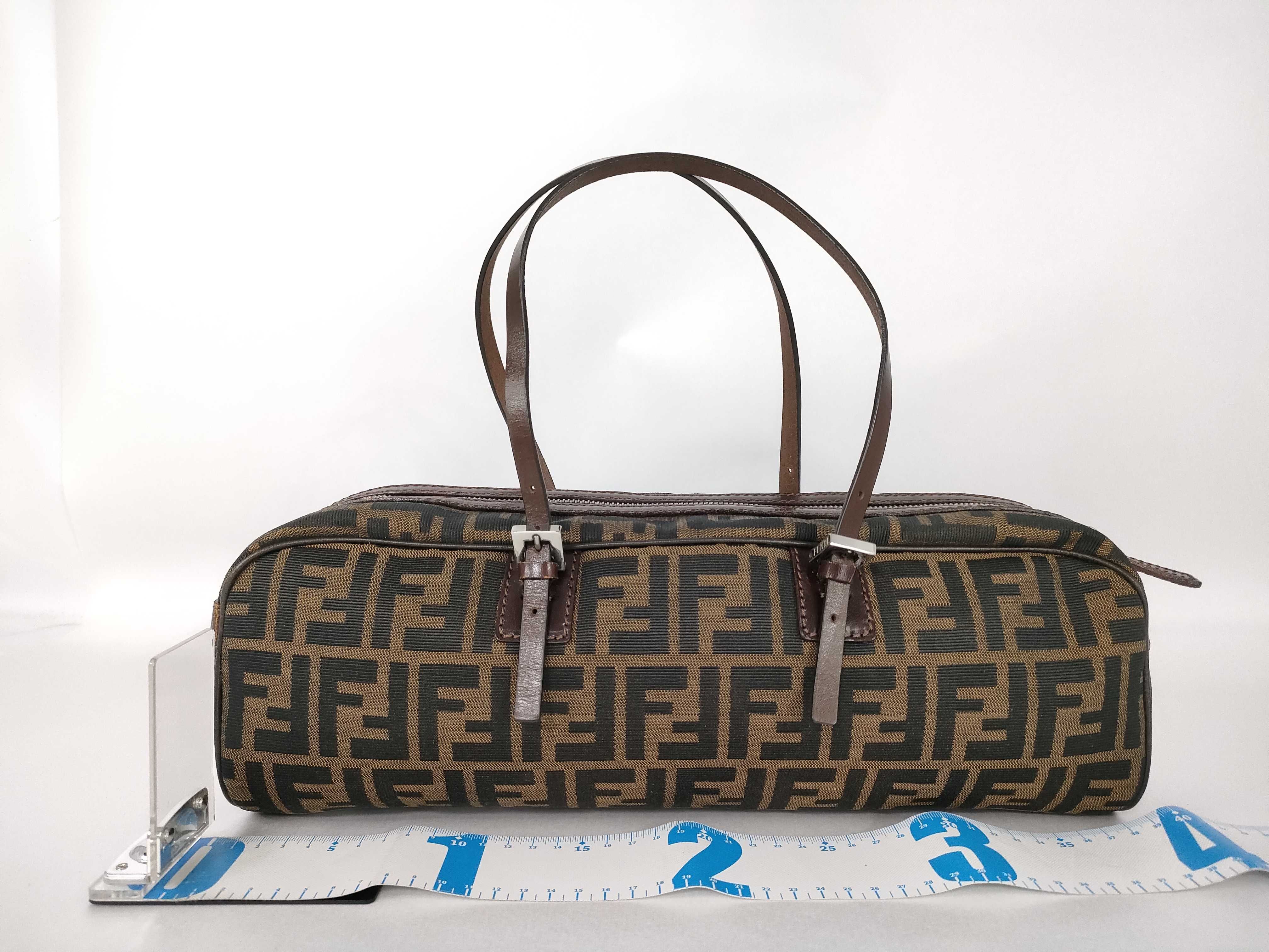 Zucca pattern Fendi Zucca handbag — view 2