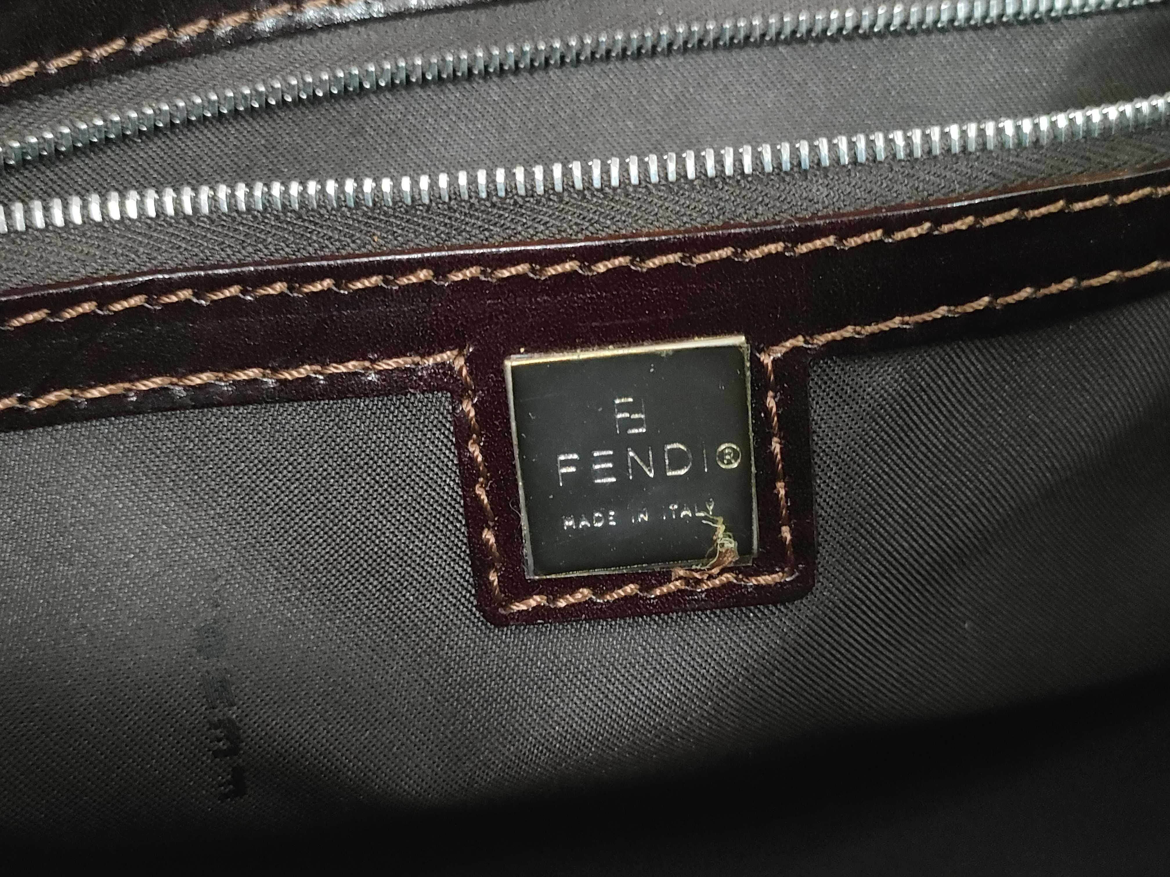 Zucca pattern Fendi Zucca handbag — view 12