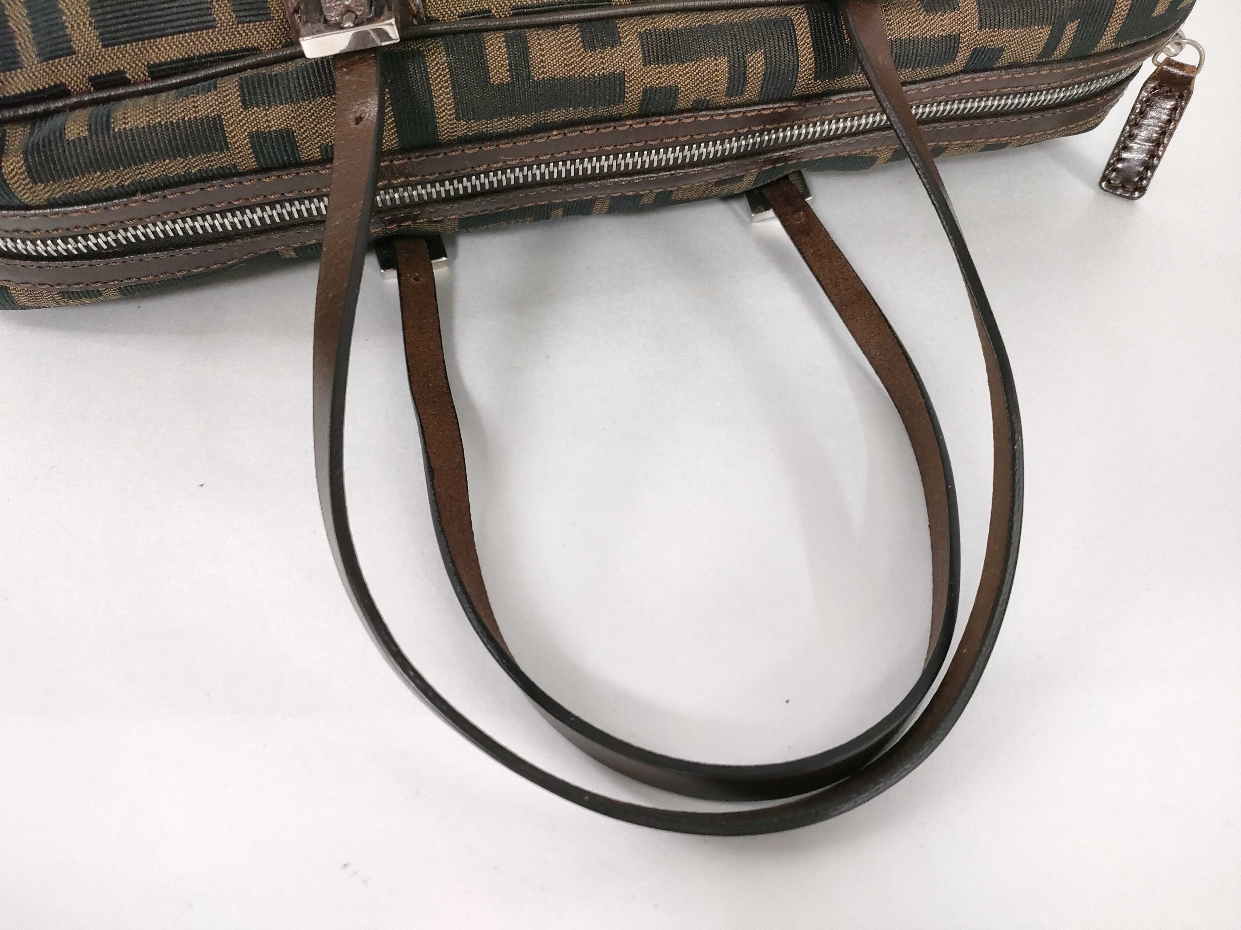 Zucca pattern Fendi Zucca handbag — view 3