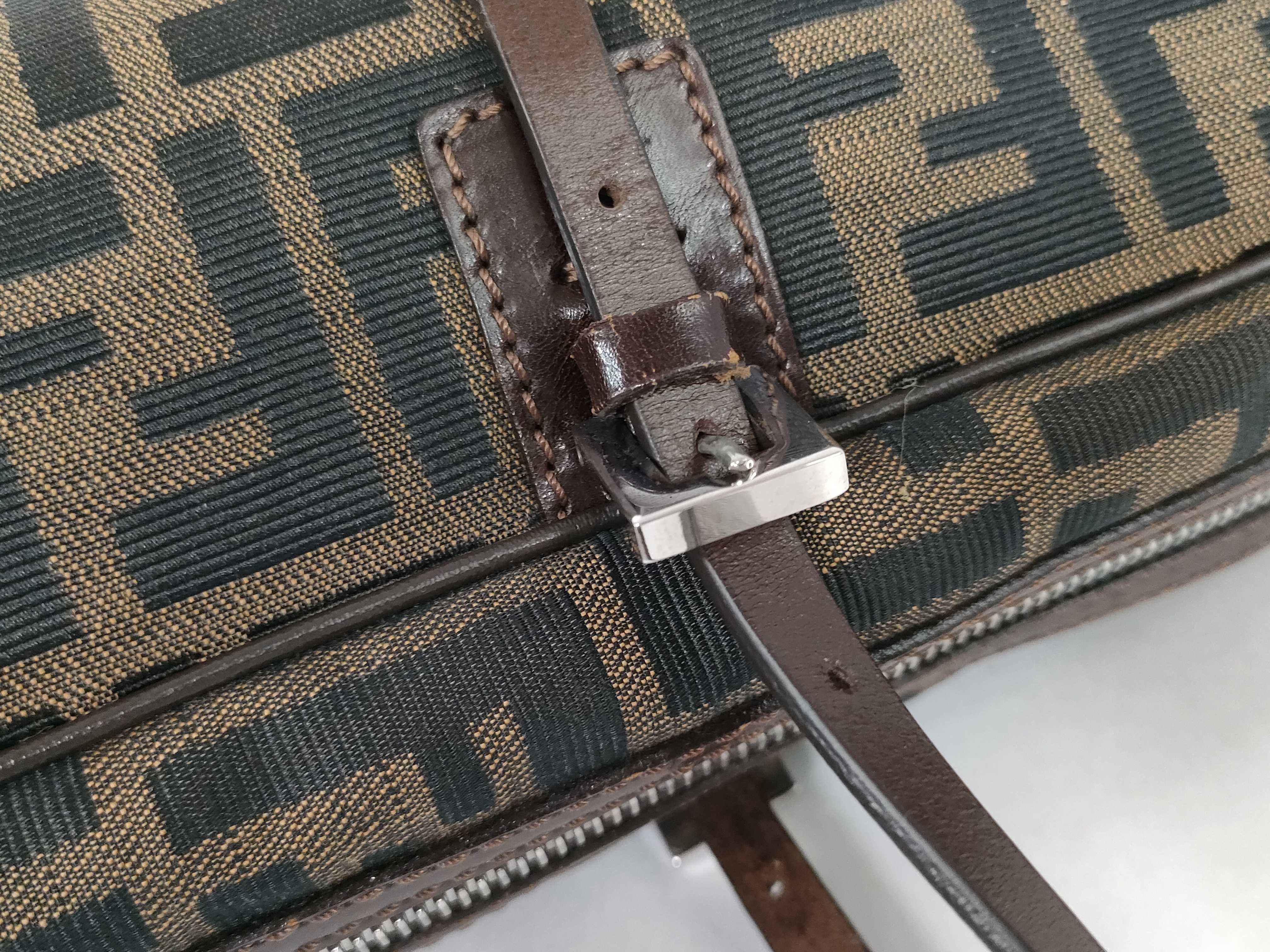 Zucca pattern Fendi Zucca handbag — view 5