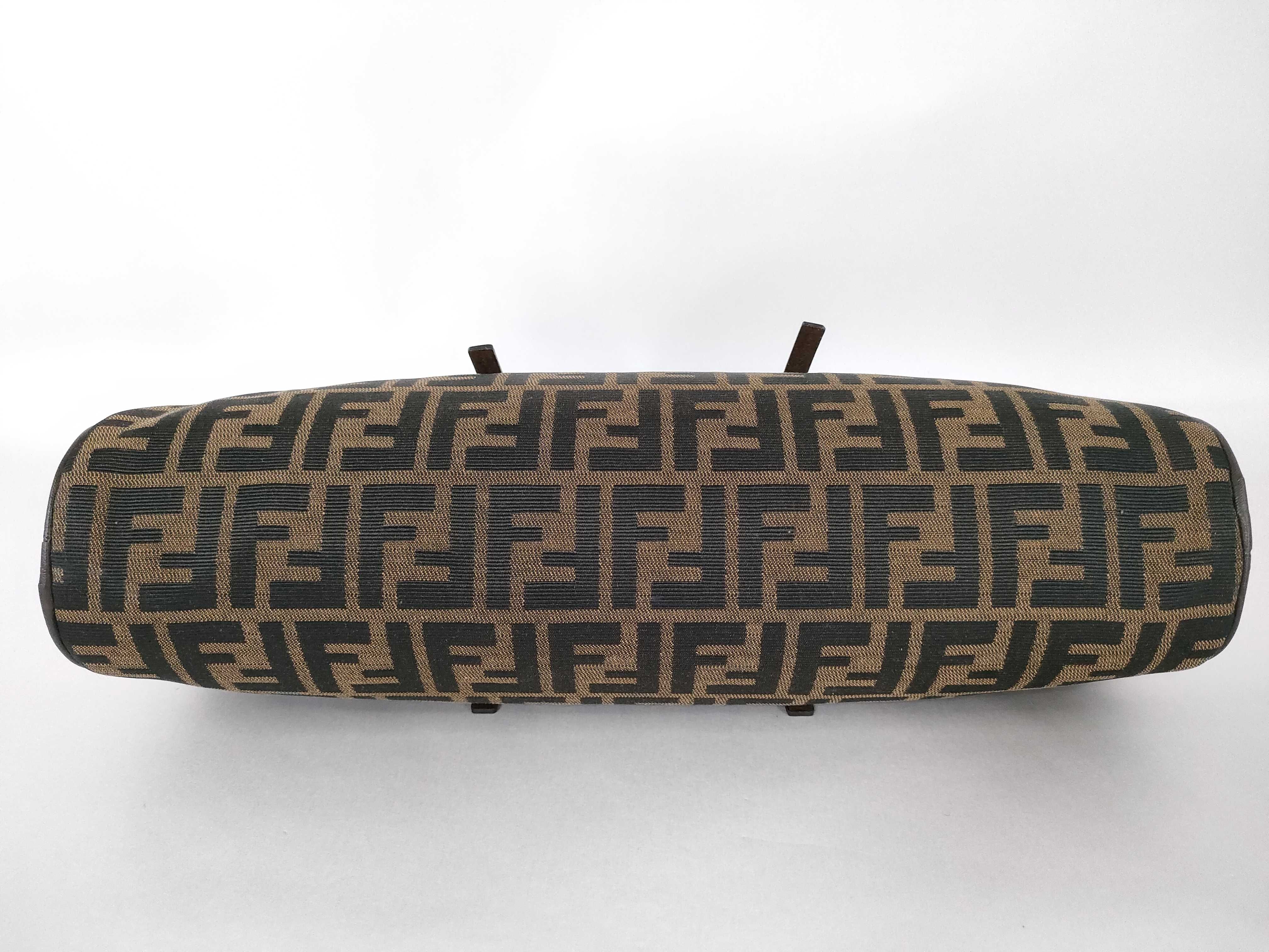Zucca pattern Fendi Zucca handbag — view 7