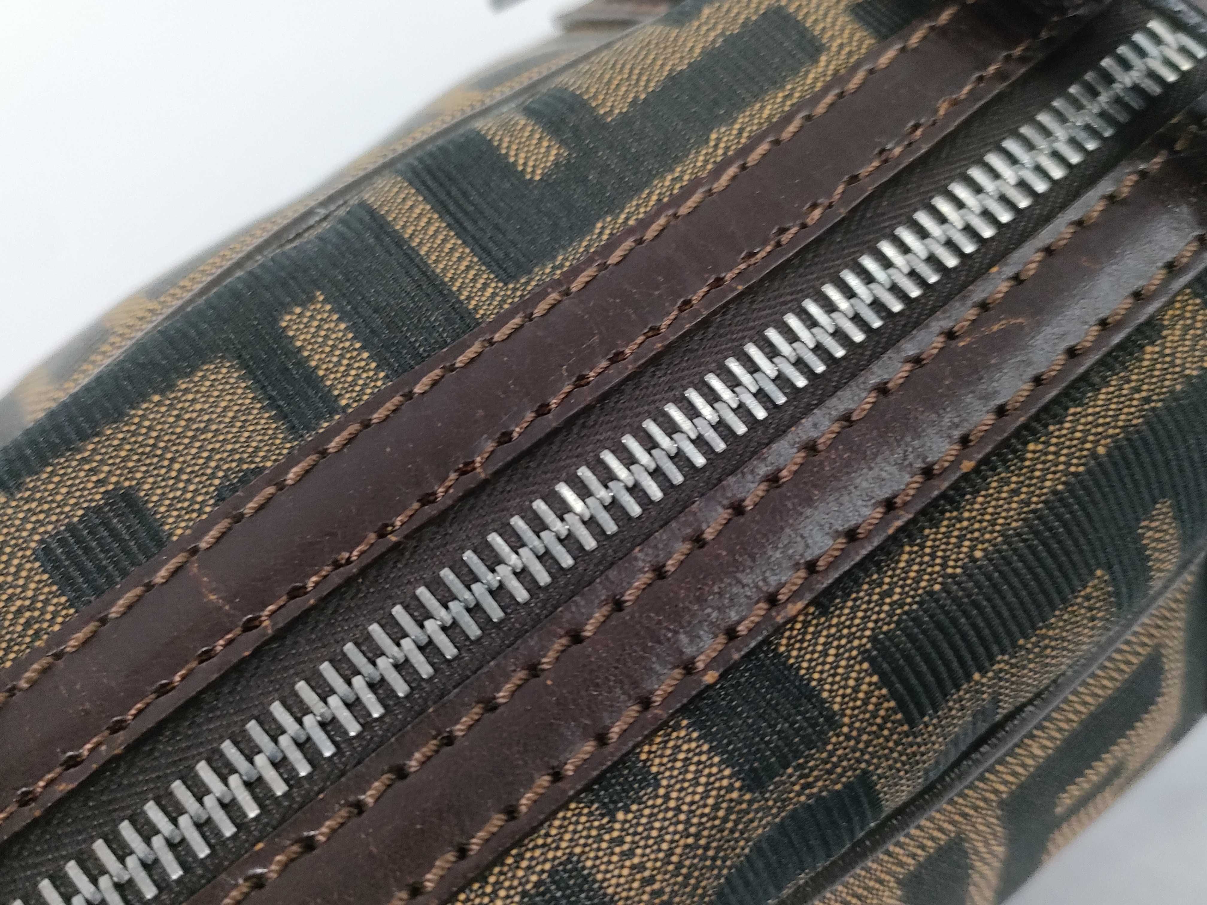 Zucca pattern Fendi Zucca handbag — view 8