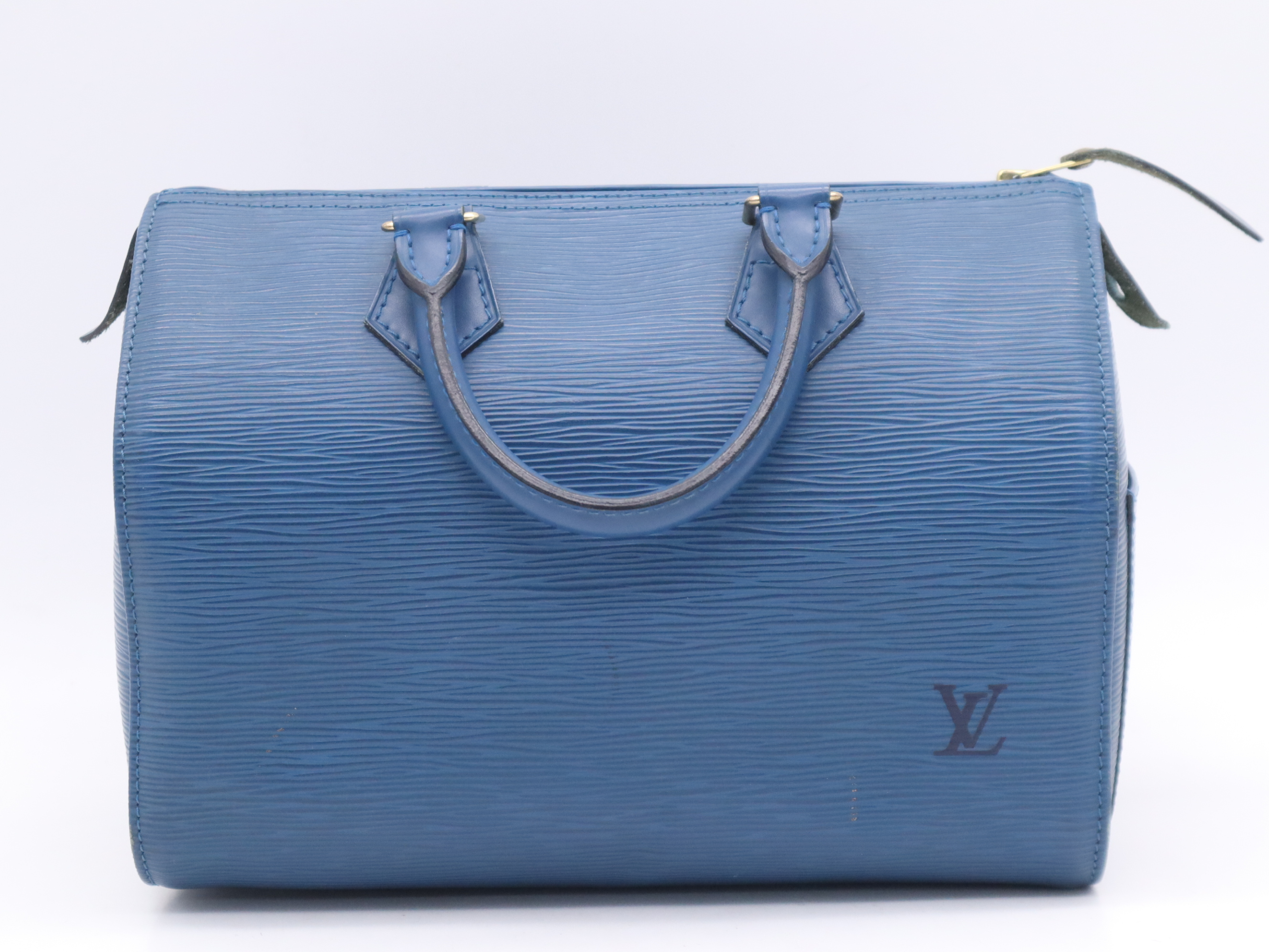 M43015 Epi Speedy 25 Toledo Blue Handbag — view 2