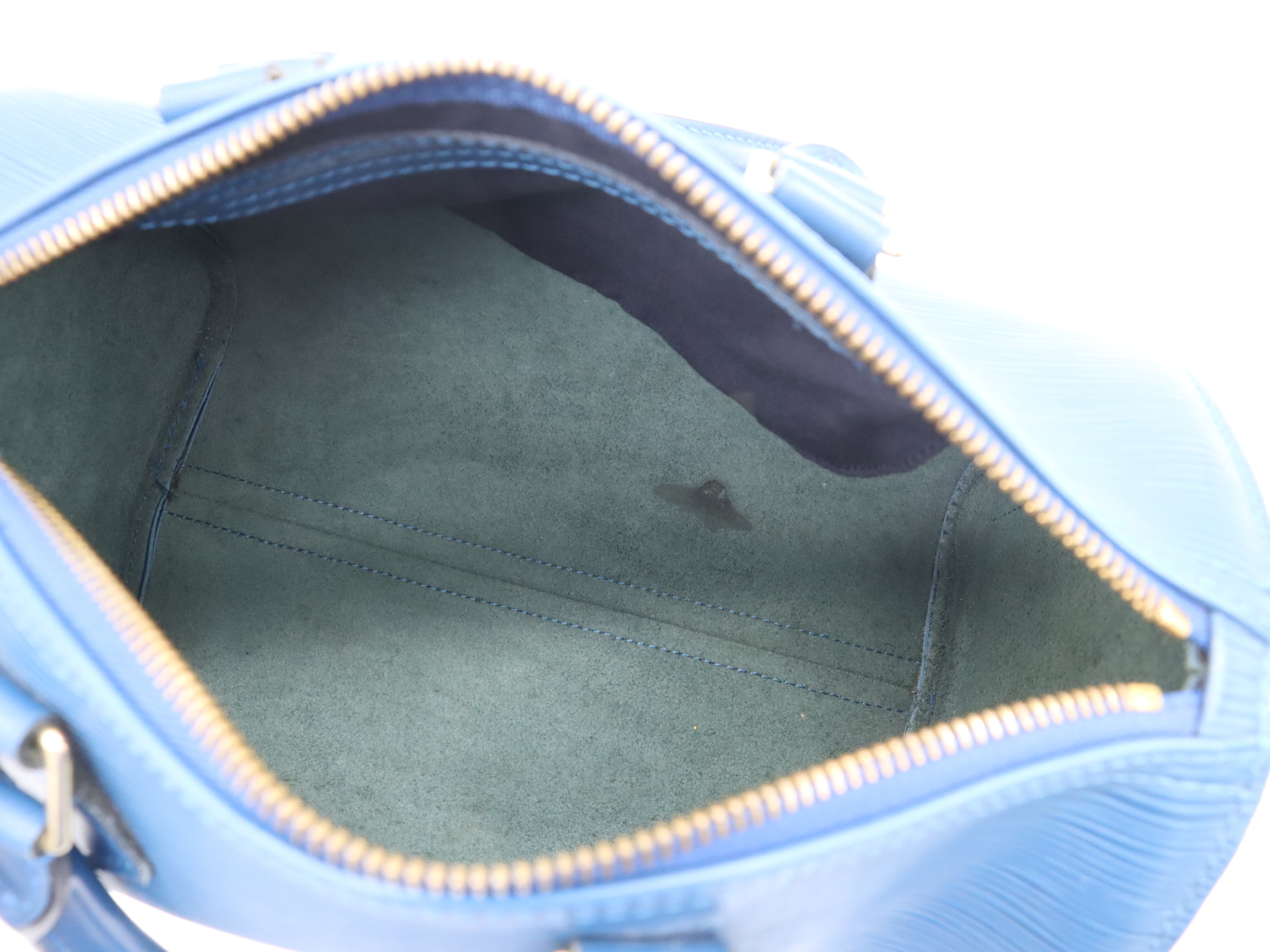 M43015 Epi Speedy 25 Toledo Blue Handbag — view 10