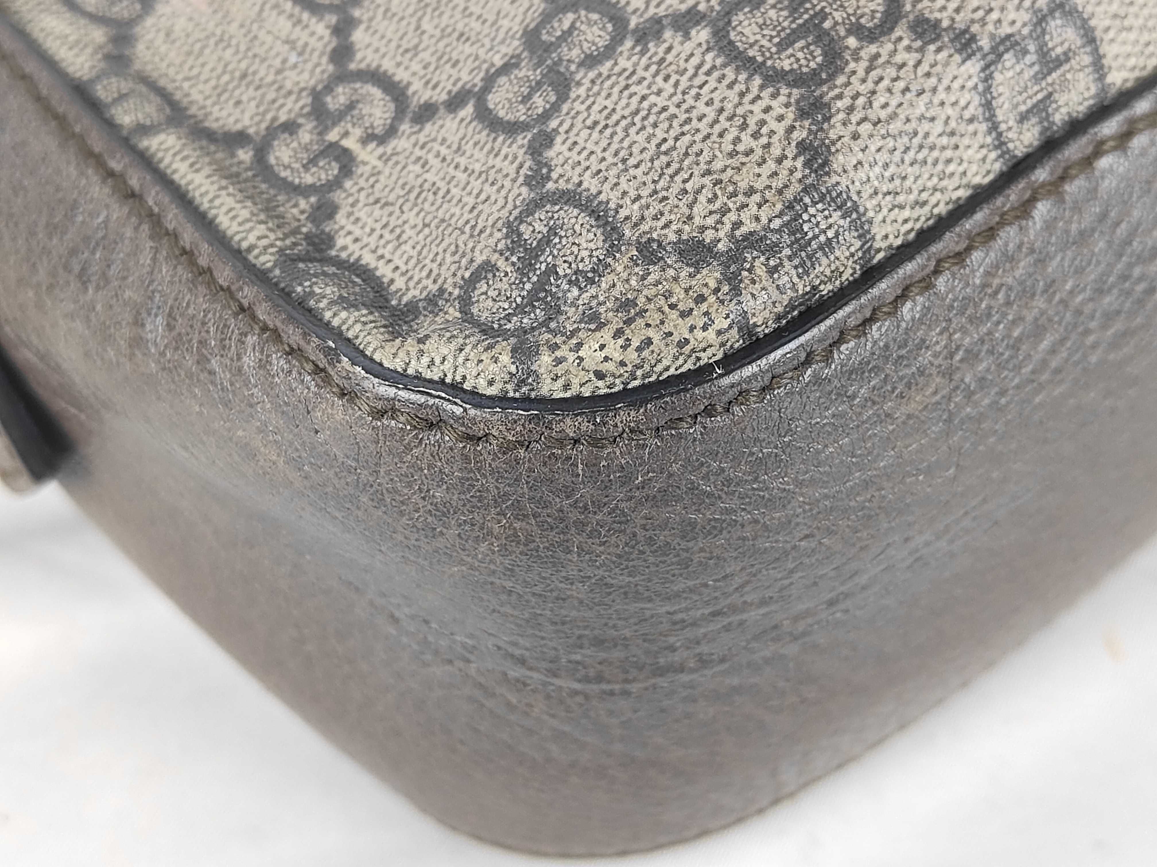 GG Canvas Neo Vintage Shoulder Bag GG Canvas x Leather Brown Shoulder Bag — view 8