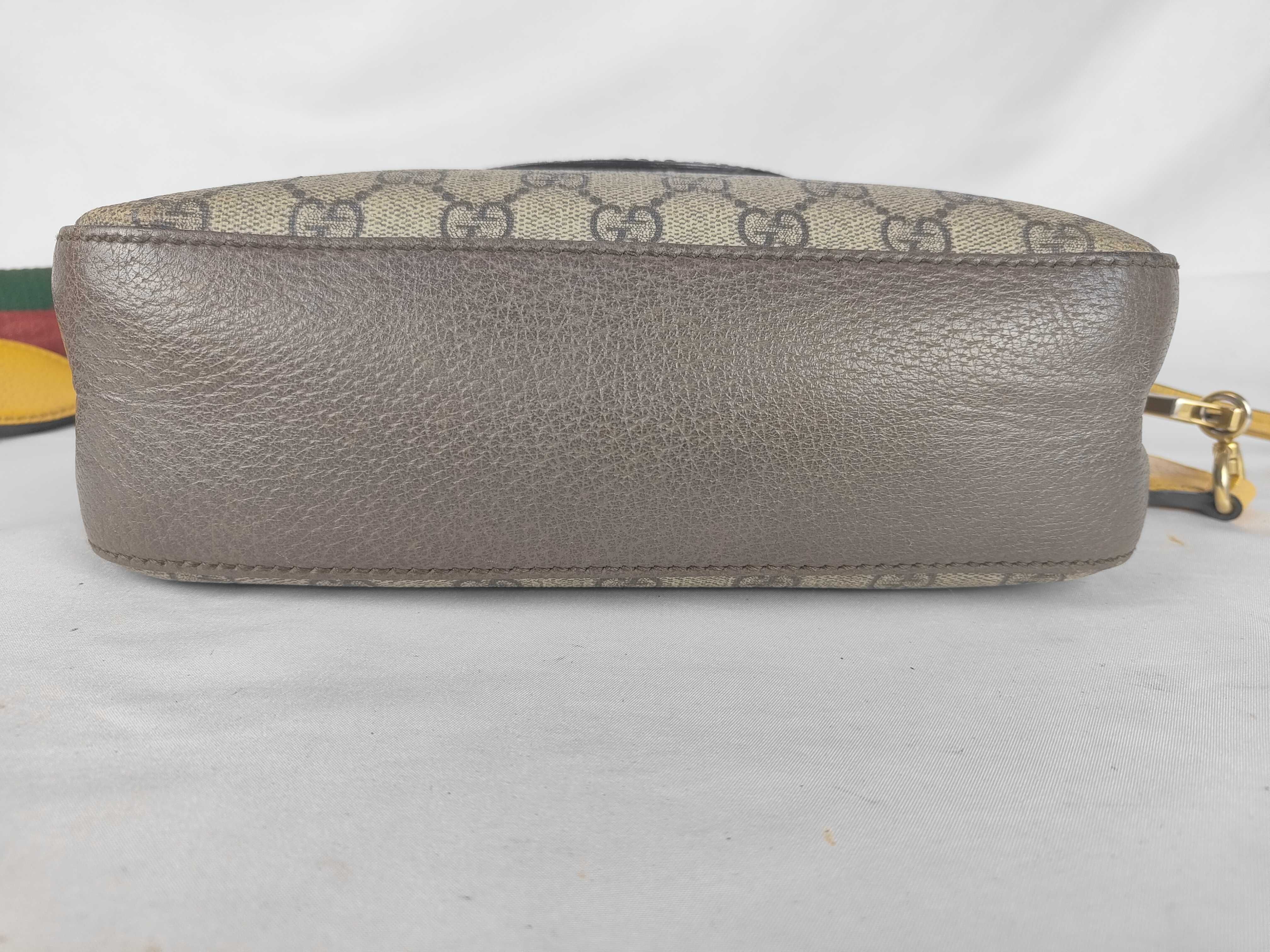 GG Canvas Neo Vintage Shoulder Bag GG Canvas x Leather Brown Shoulder Bag — view 9