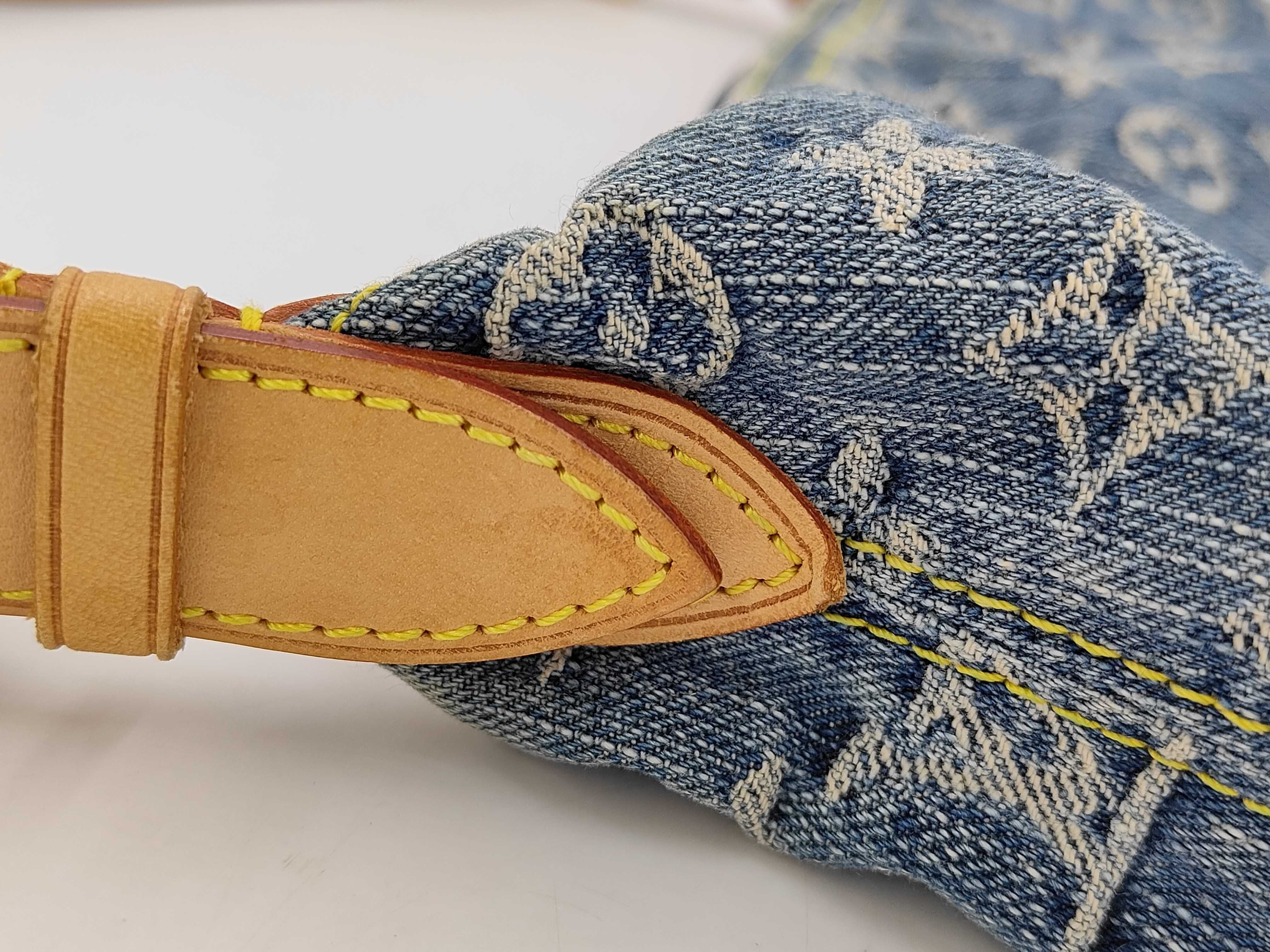 Monogram Denim Baggy GM M95048 SR1015 Shoulder Bag — view 11