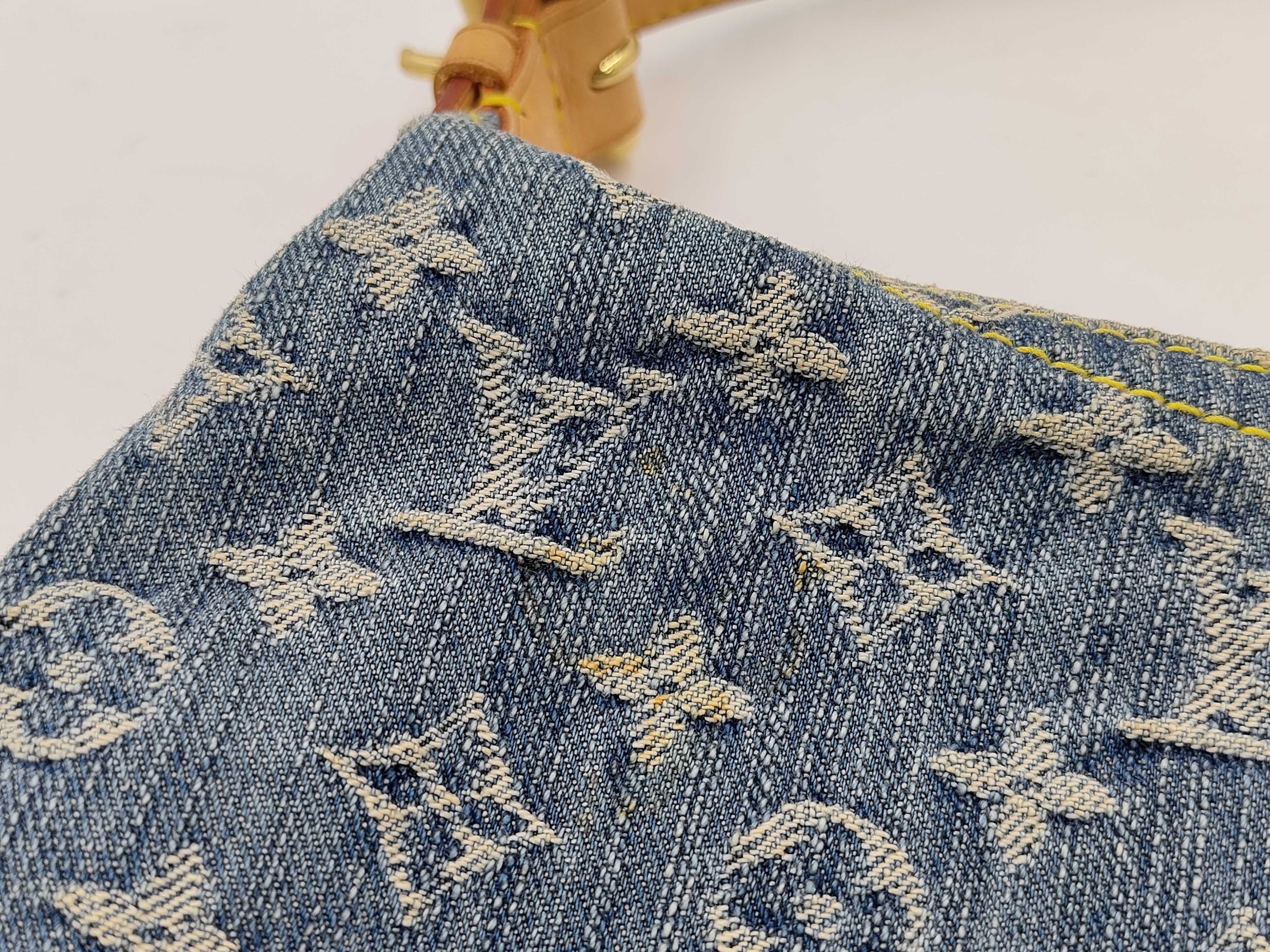 Monogram Denim Baggy GM M95048 SR1015 Shoulder Bag — view 12