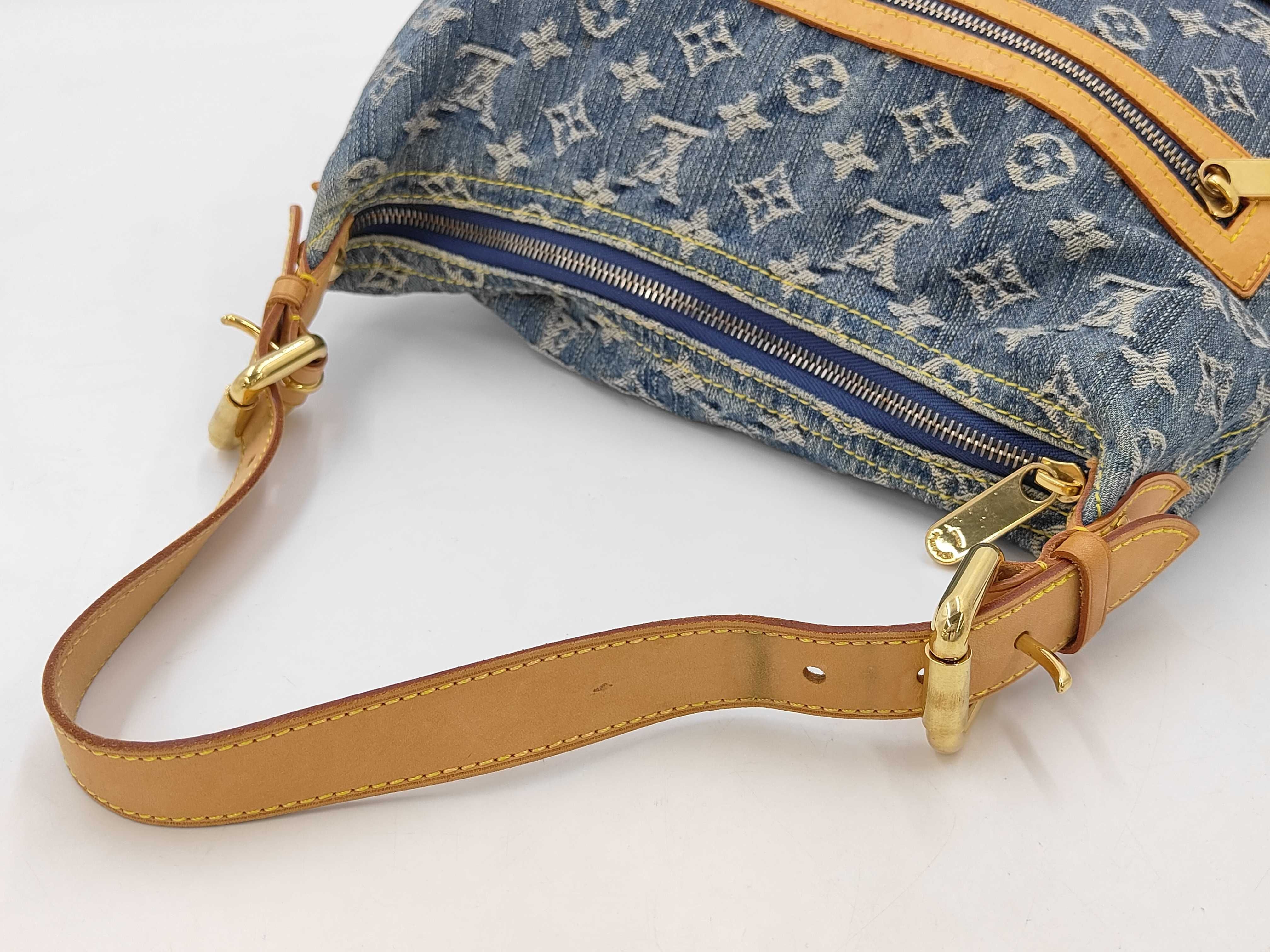 Monogram Denim Baggy GM M95048 SR1015 Shoulder Bag — view 3