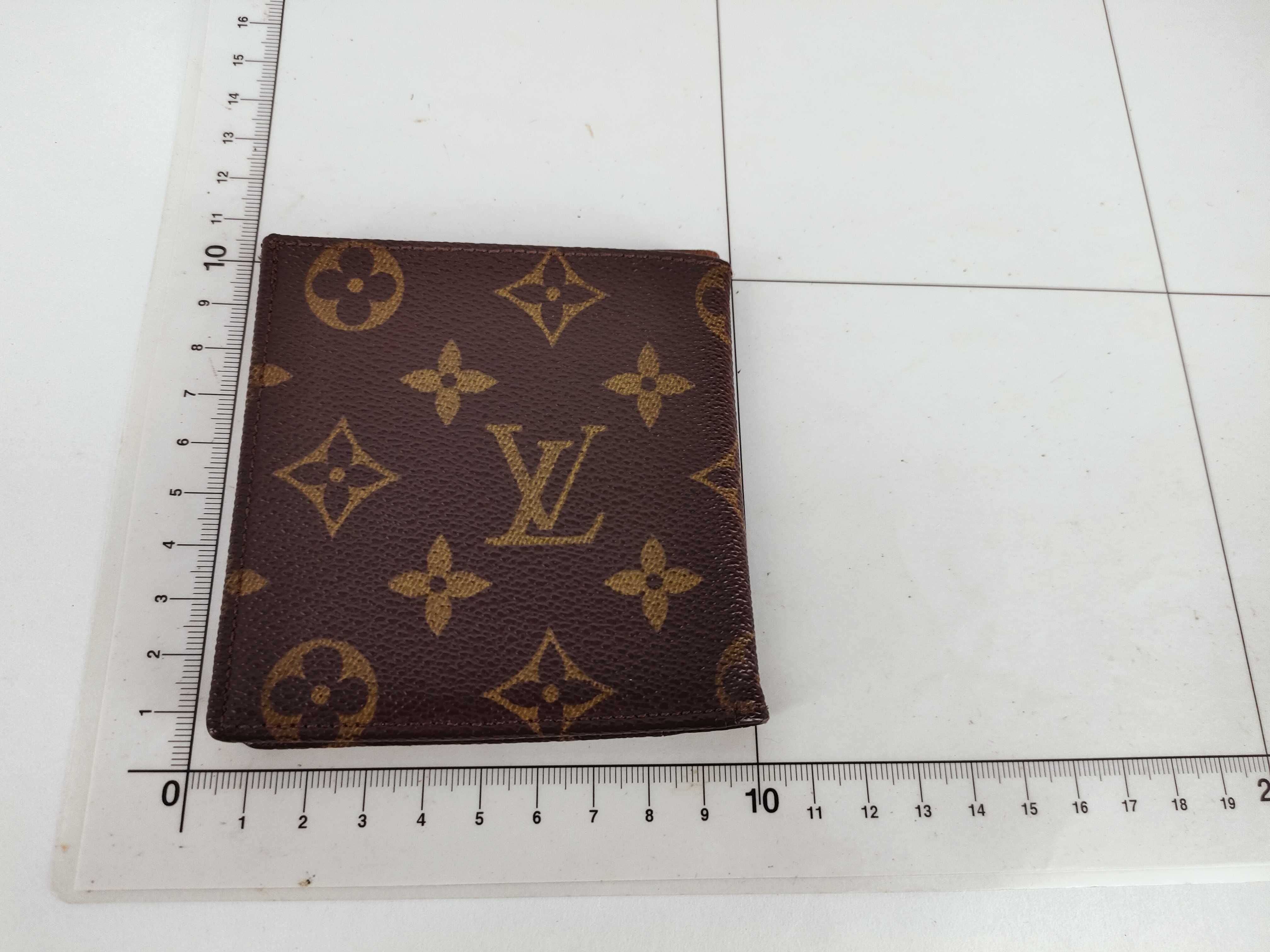 Monogram LV Portefeuille Cartes Blue Wallet — view 2