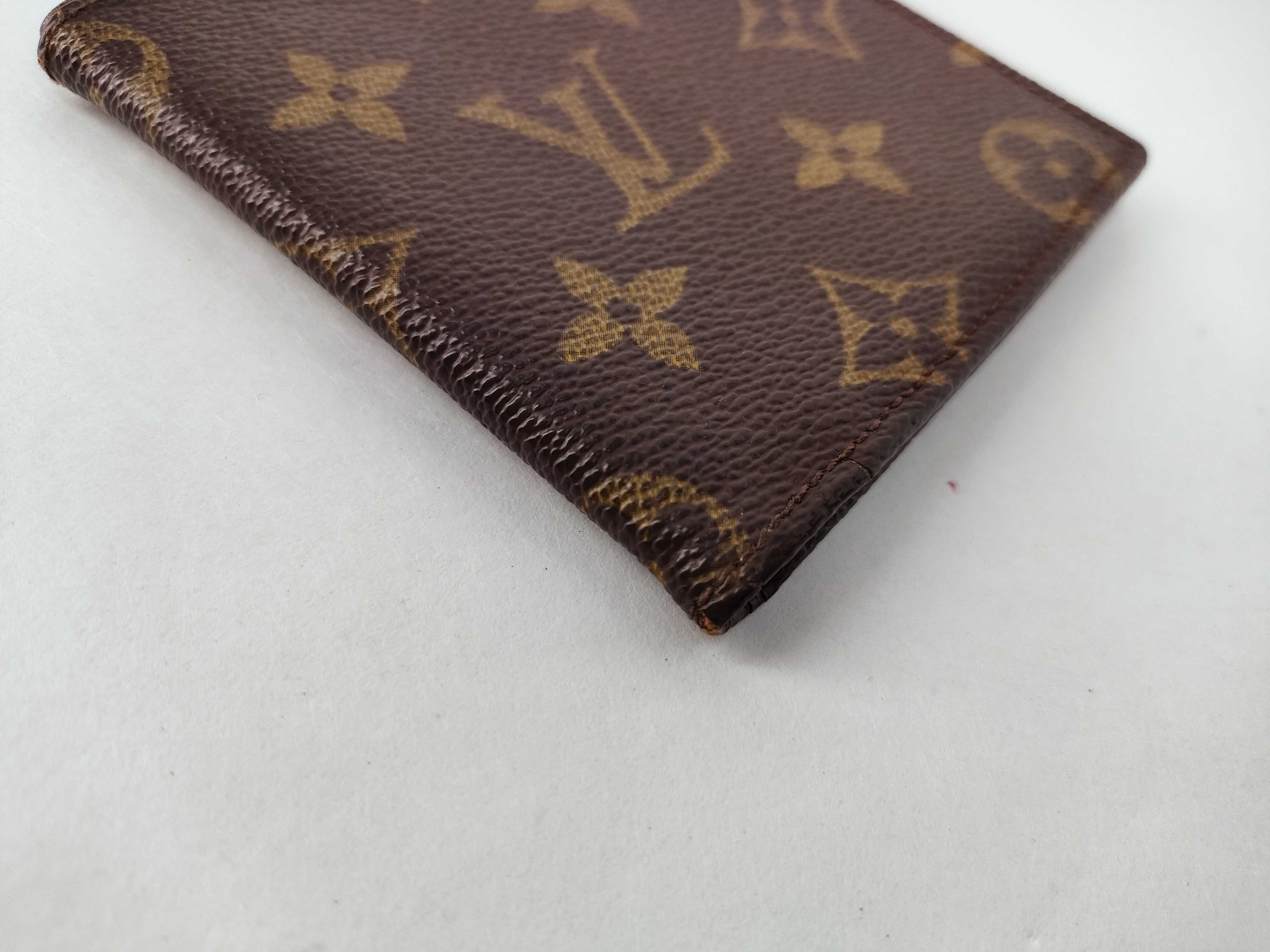 Monogram LV Portefeuille Cartes Blue Wallet — view 3