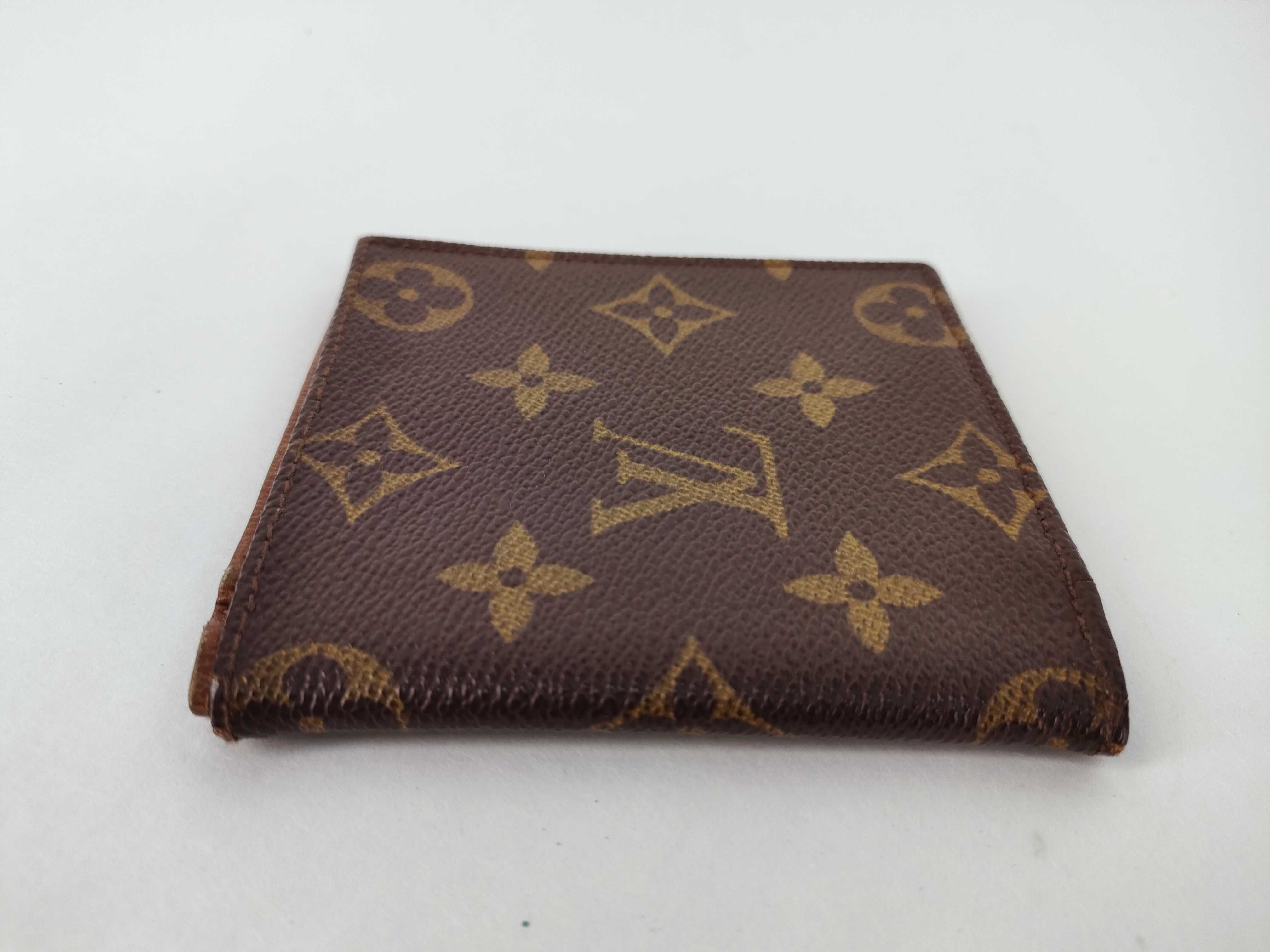 Monogram LV Portefeuille Cartes Blue Wallet — view 4