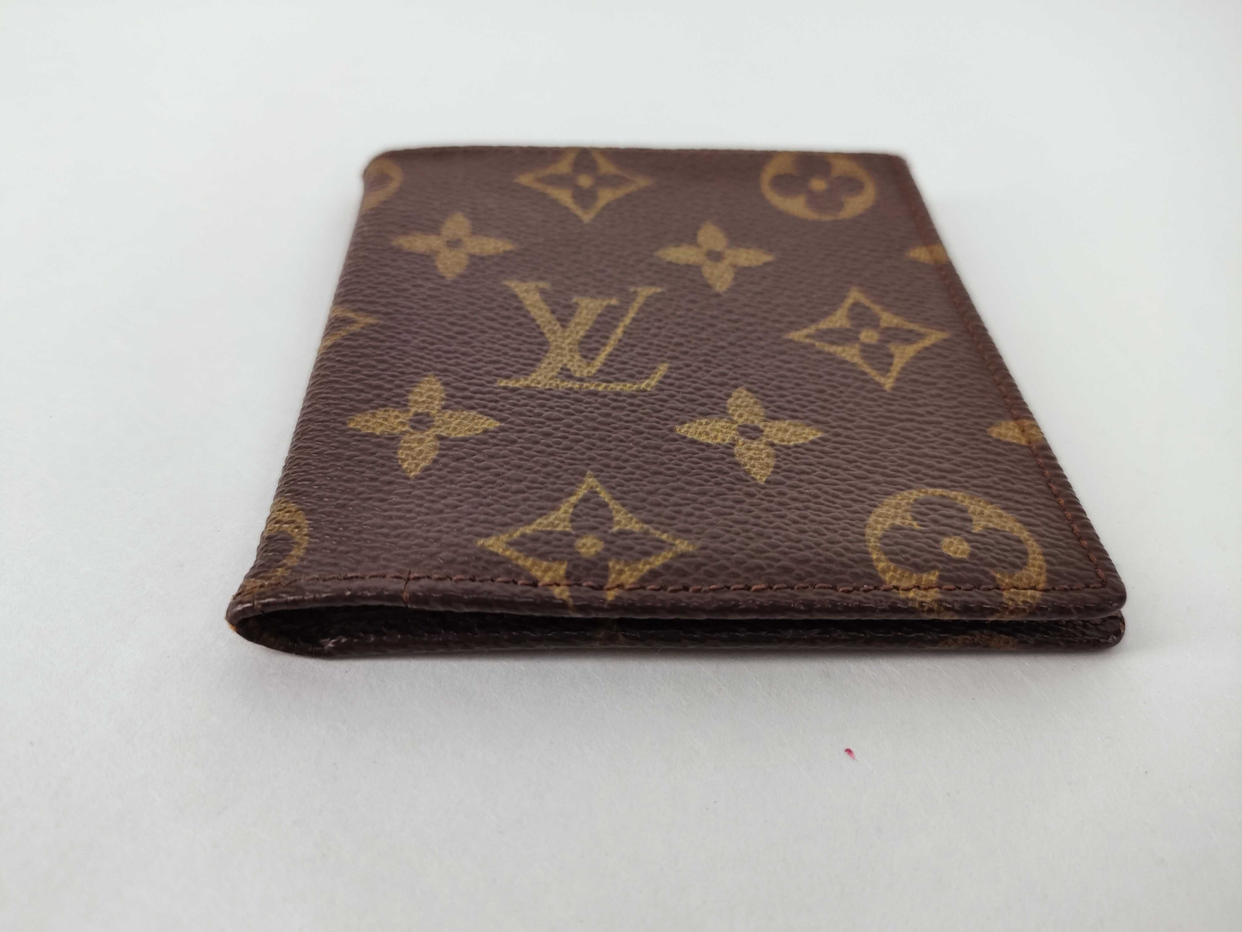 Monogram LV Portefeuille Cartes Blue Wallet — view 5
