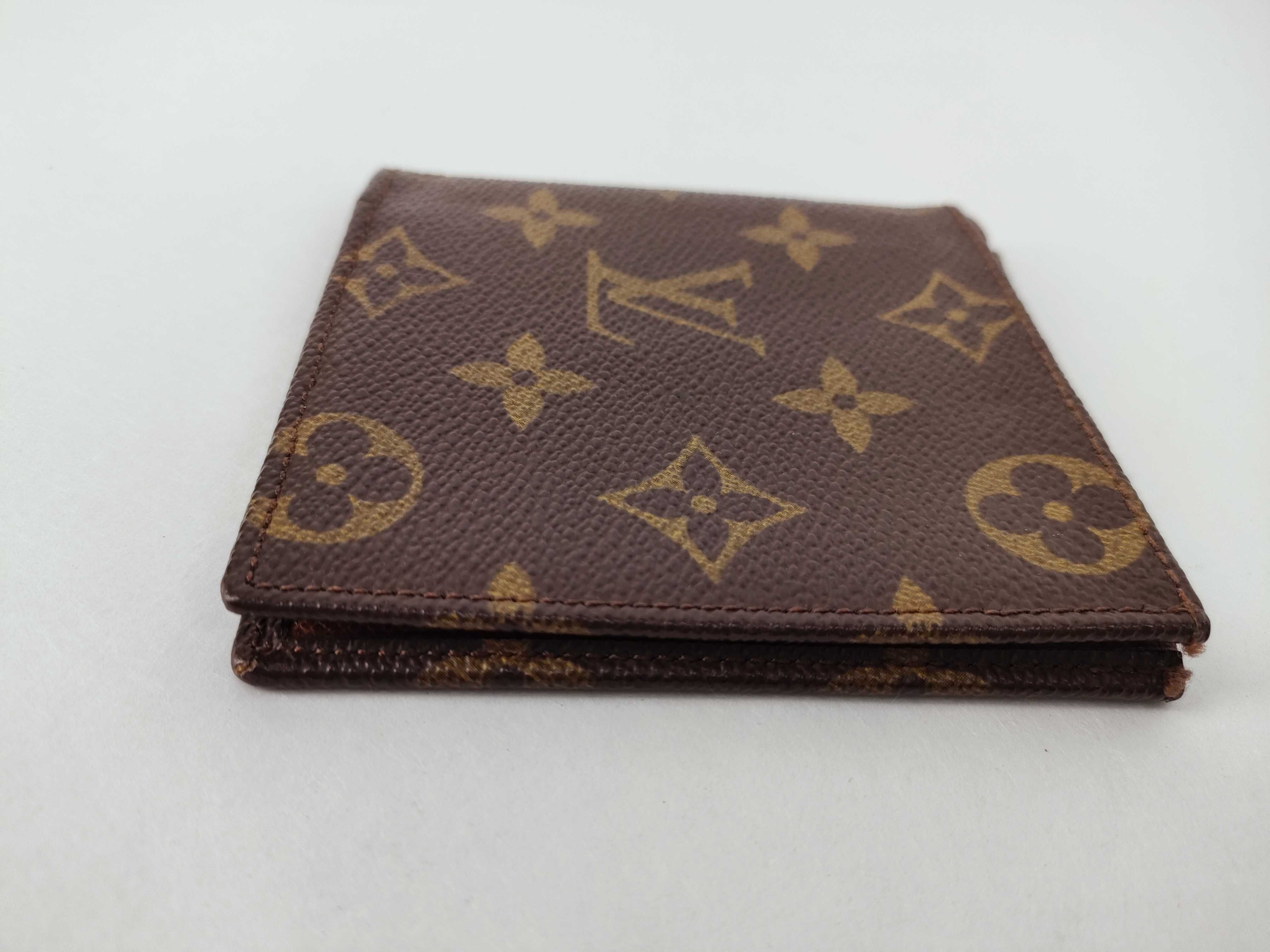 Monogram LV Portefeuille Cartes Blue Wallet — view 6