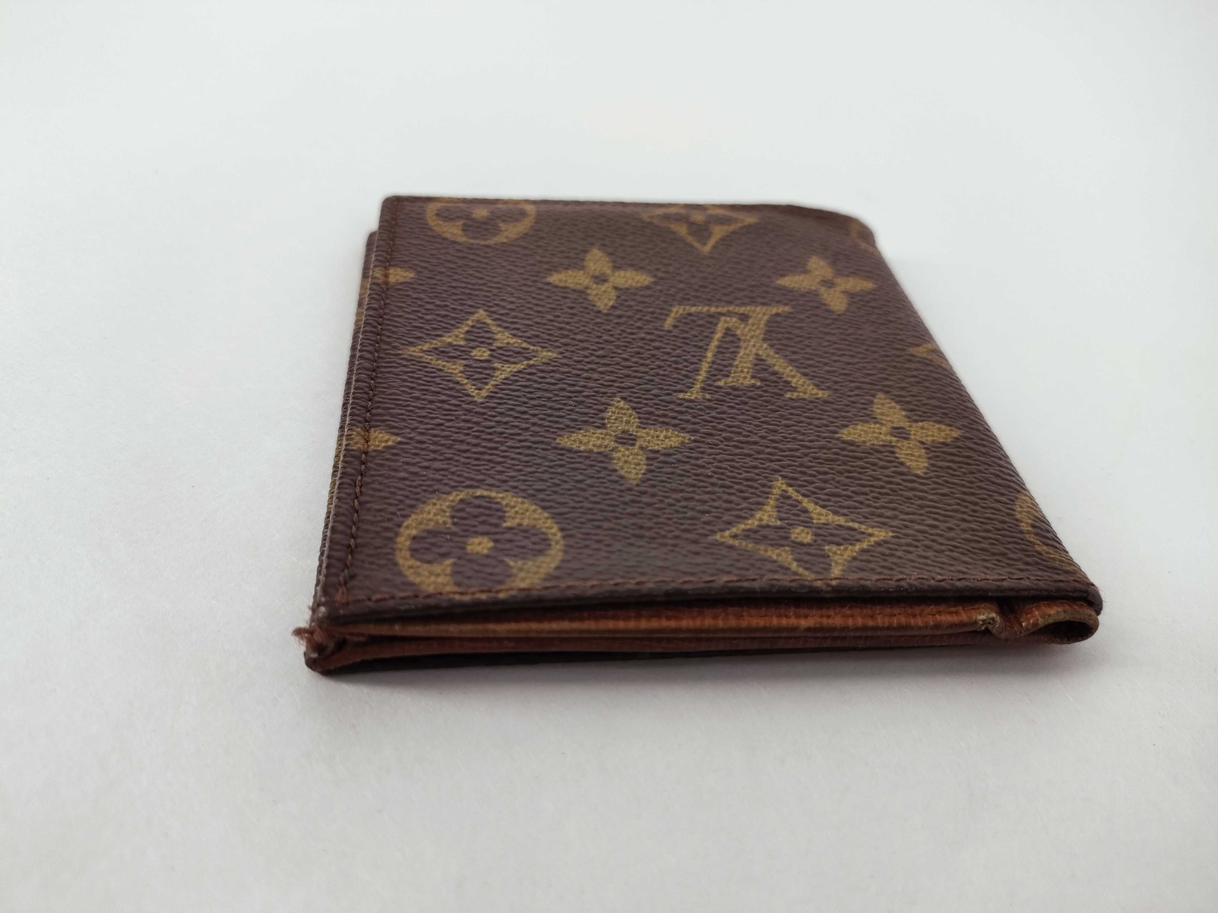 Monogram LV Portefeuille Cartes Blue Wallet — view 7