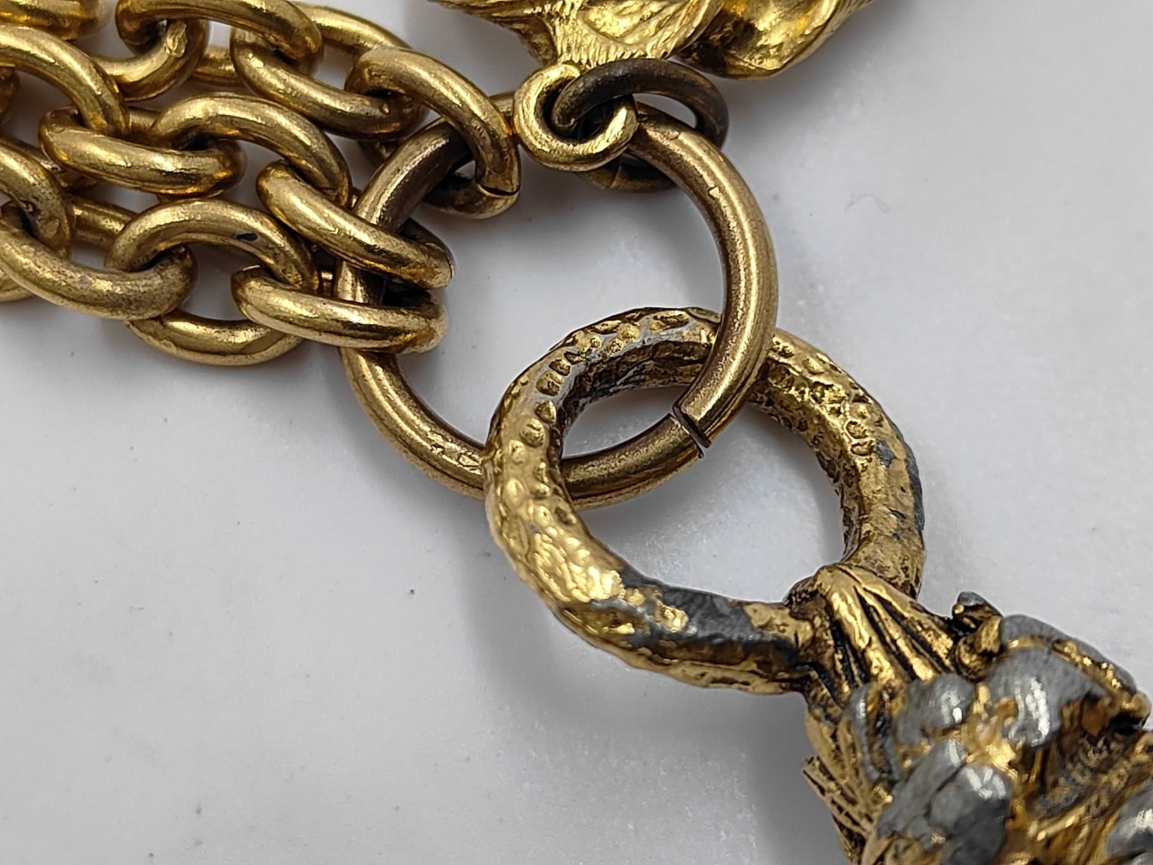 Bell Chain Belt, Brass, Gold Hardware, Unknown Item — view 9